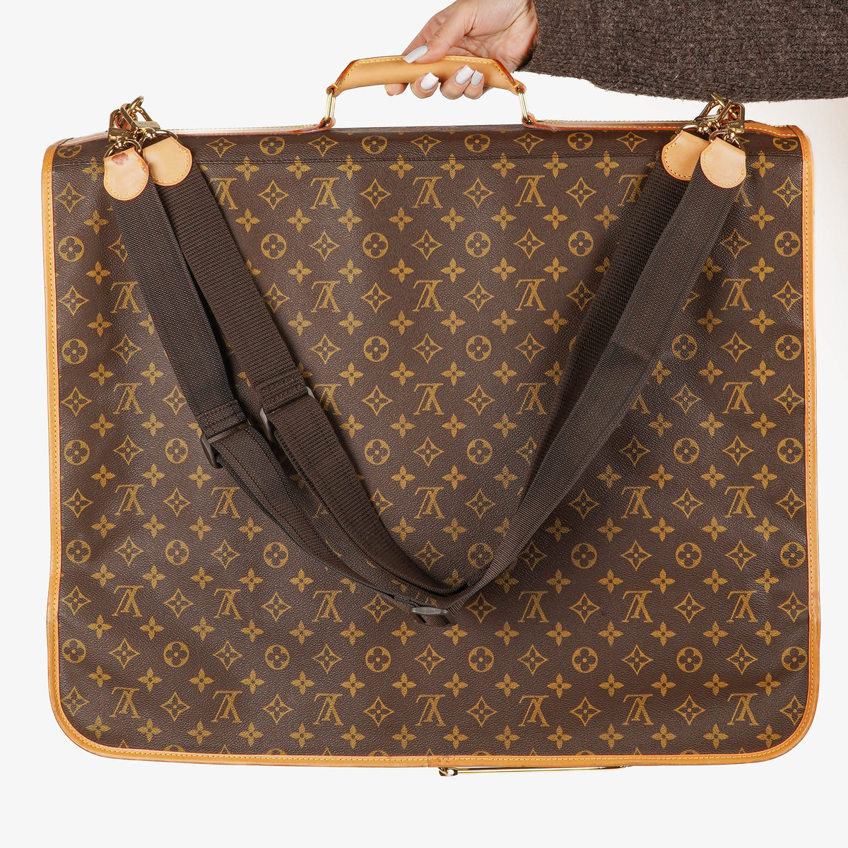 Louis Vuitton Garment Carrier Monogram Canvas Bag