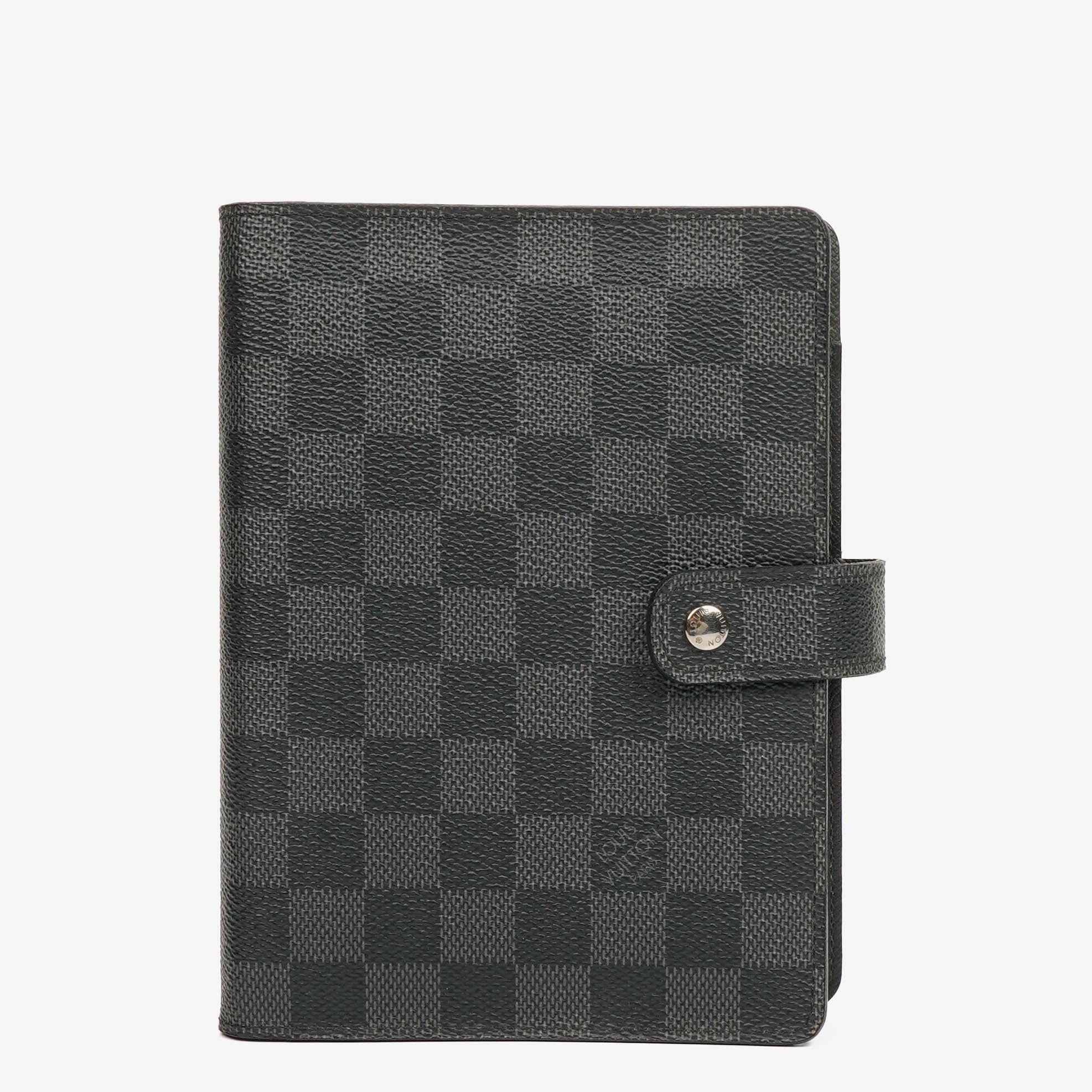 Louis Vuitton Damier Graphite Ring Agenda Cover 