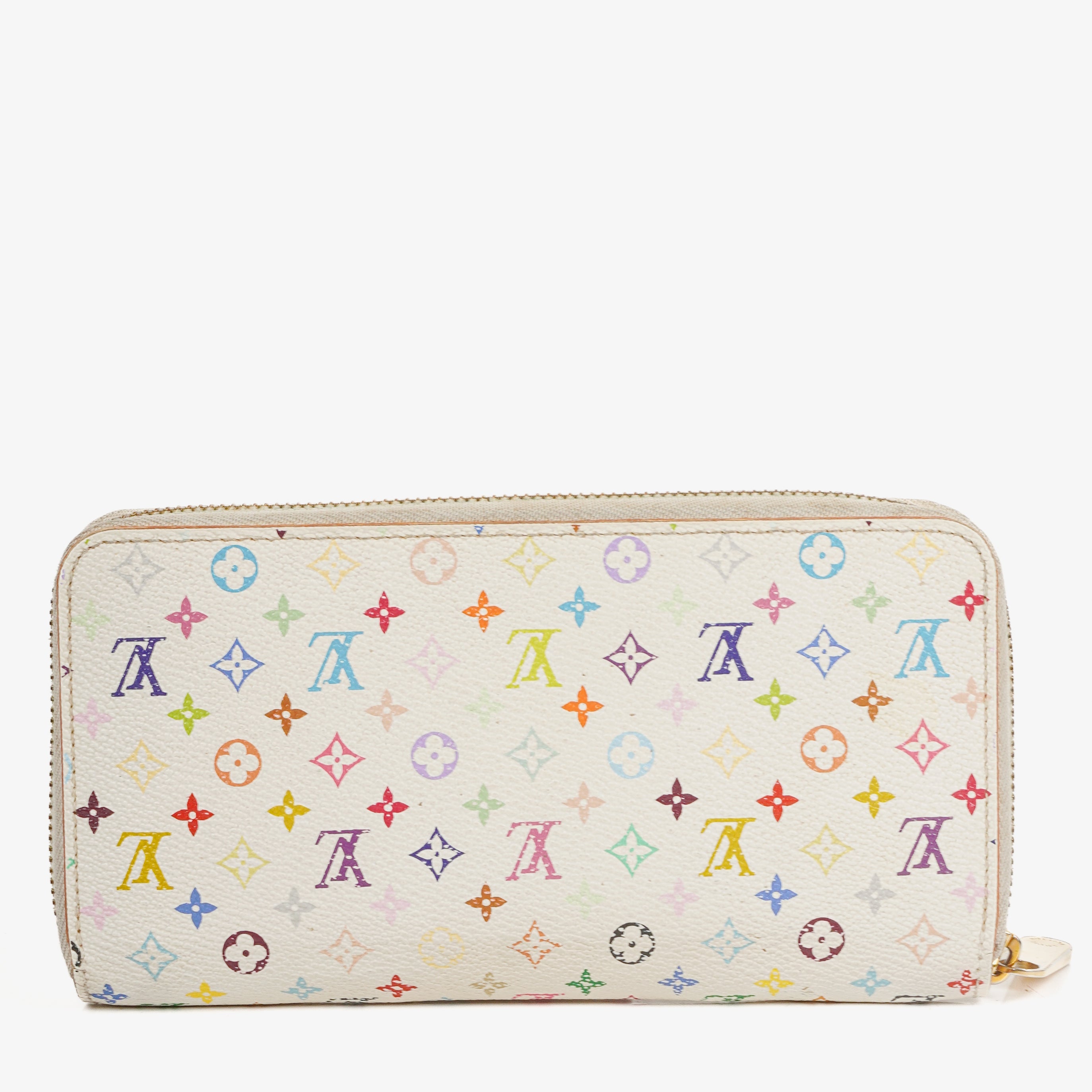 Louis Vuitton Takashi Murakami Zippy Multicoclor Wallet