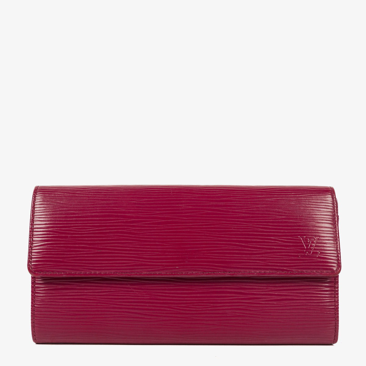 Louis Vuitton Sarah Red EPI Leather Wallet