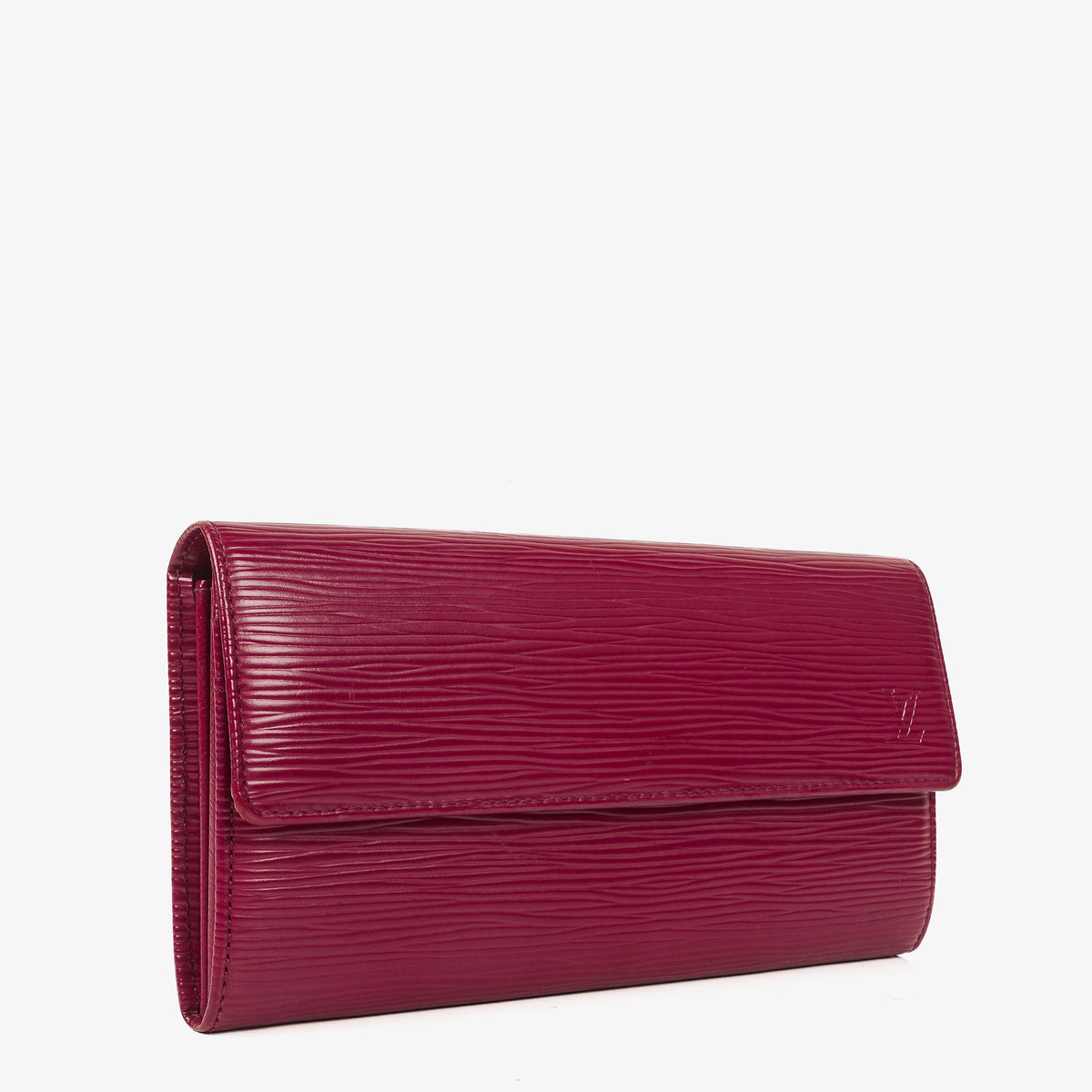 Louis Vuitton Sarah Red EPI Leather Wallet