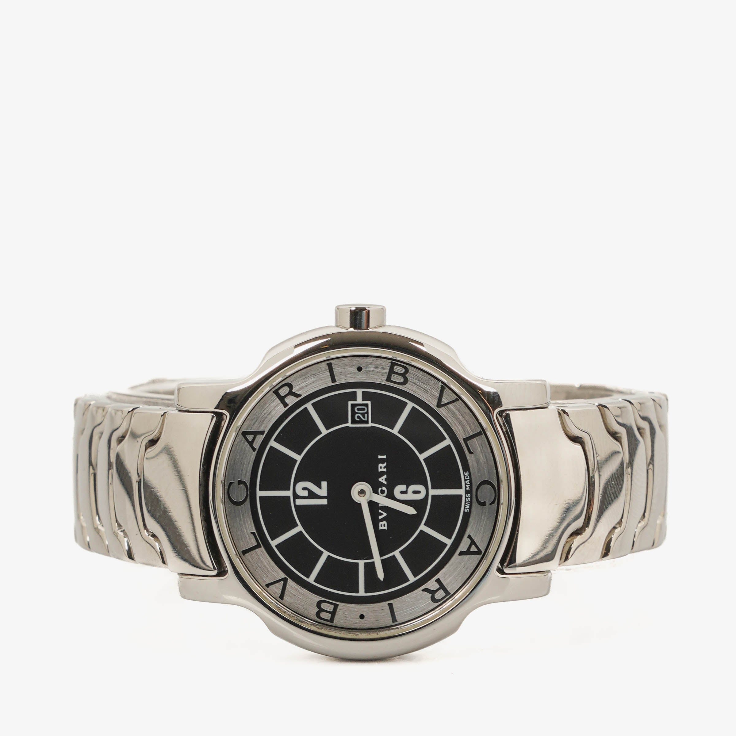 Bvlgari Bulgari Solotempo Stainless Steel 28mm Quartz Watch
