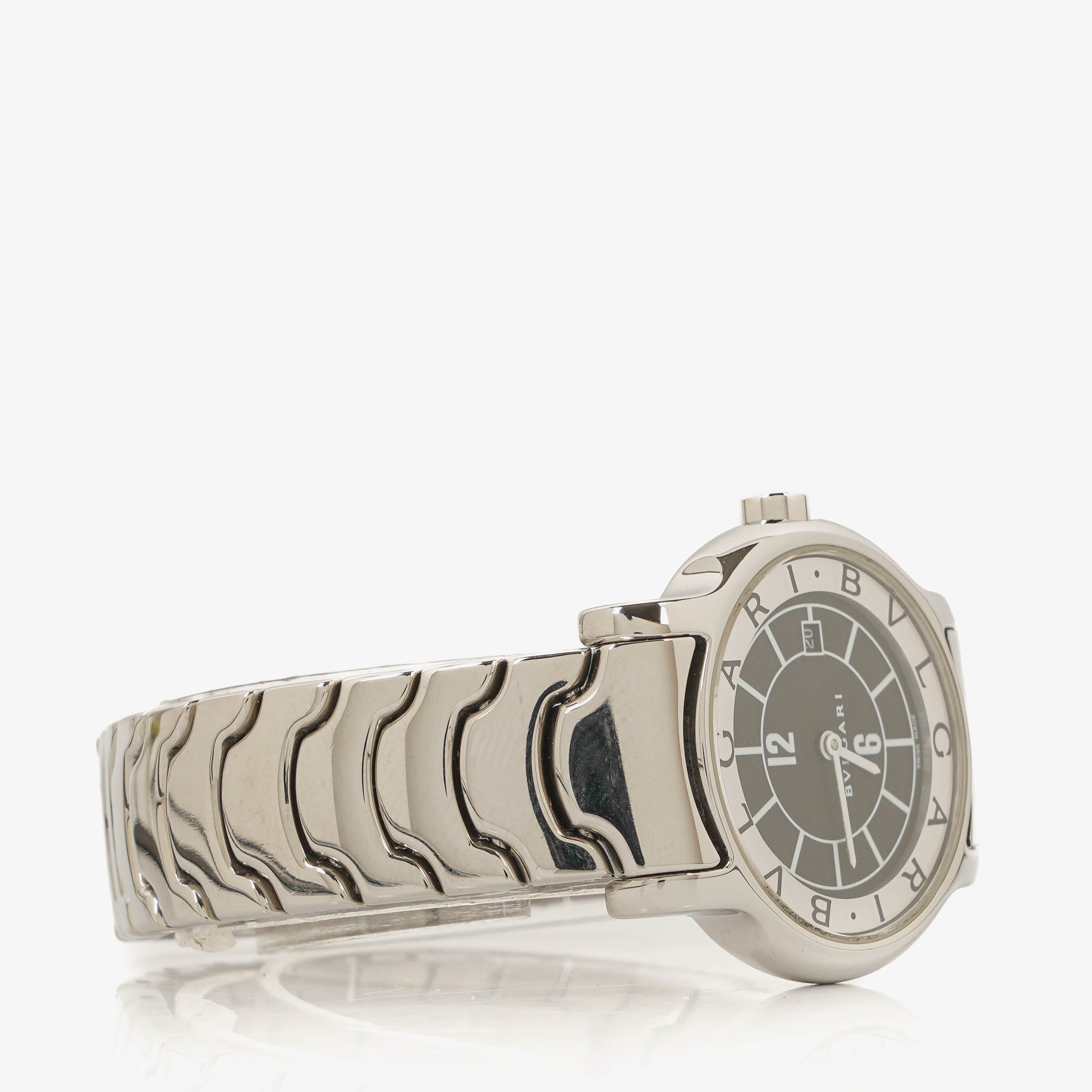 Bvlgari Bulgari Solotempo Stainless Steel 28mm Quartz Watch