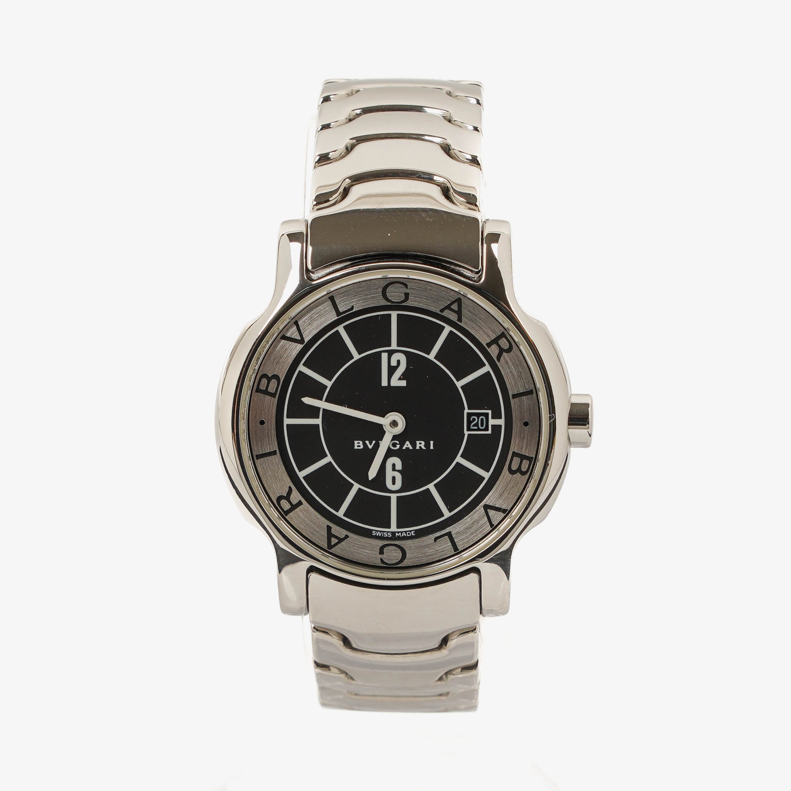Bvlgari Bulgari Solotempo Stainless Steel 28mm Quartz Watch