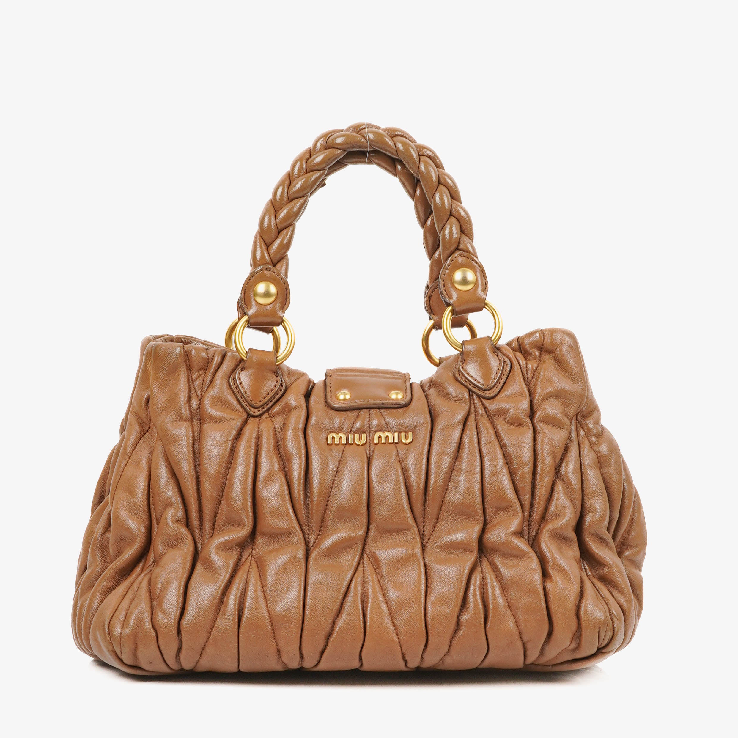 Miu Miu Matelassé Handbag