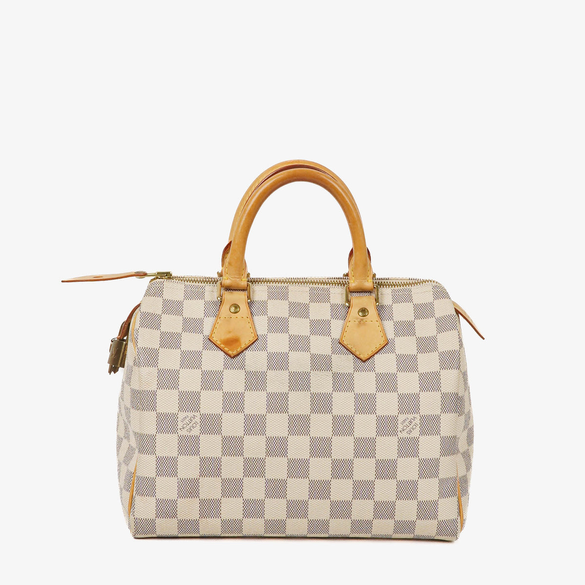 Louis Vuitton Speedy 25 Damier Azur Coated Canvas Handbag