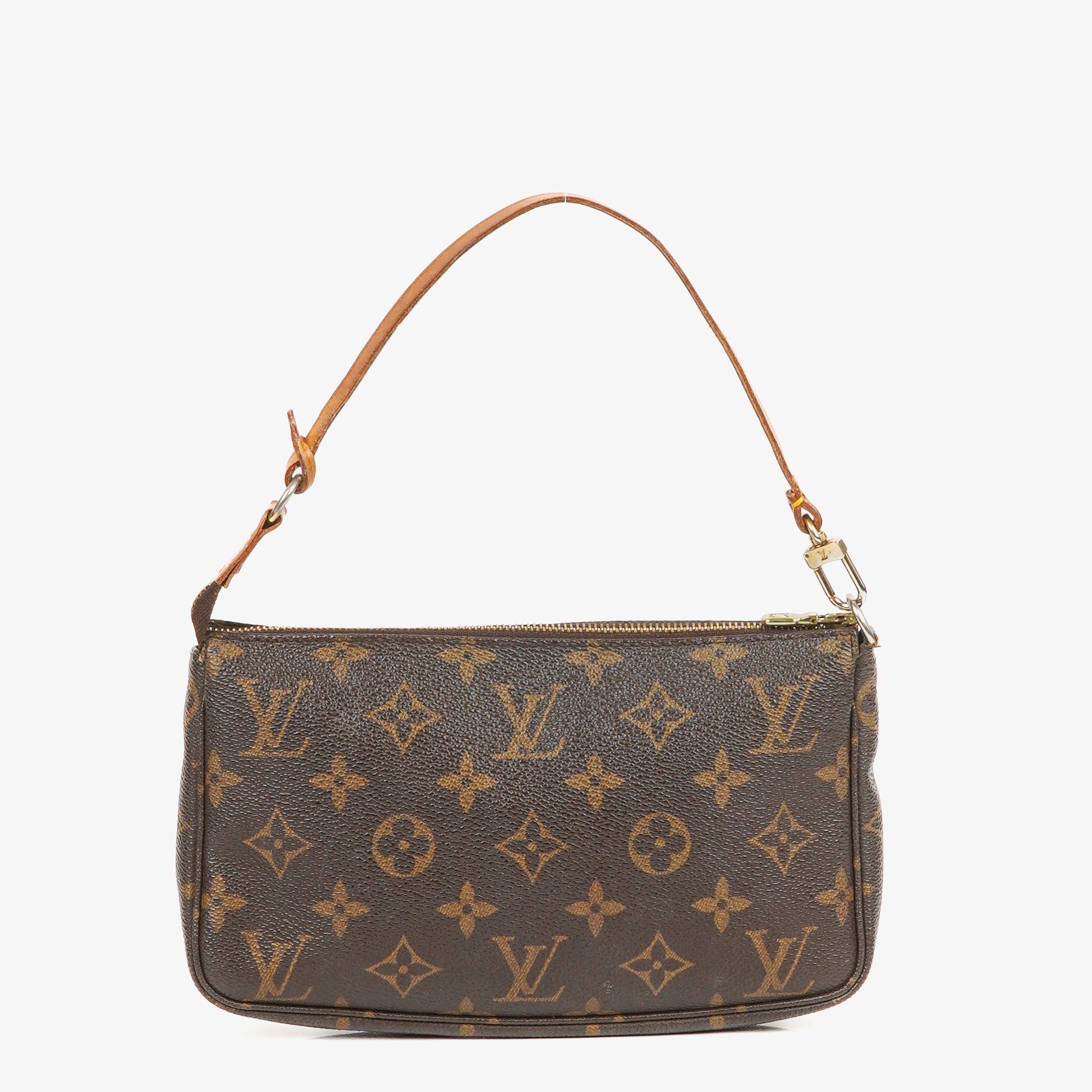 Louis Vuitton Pochette Accessoires Monogram Canvas Clutch Handbag