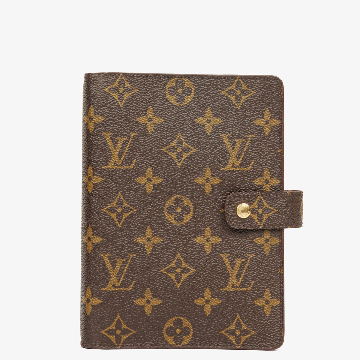 Louis Vuitton Monogram Canvas Ring Agenda Cover