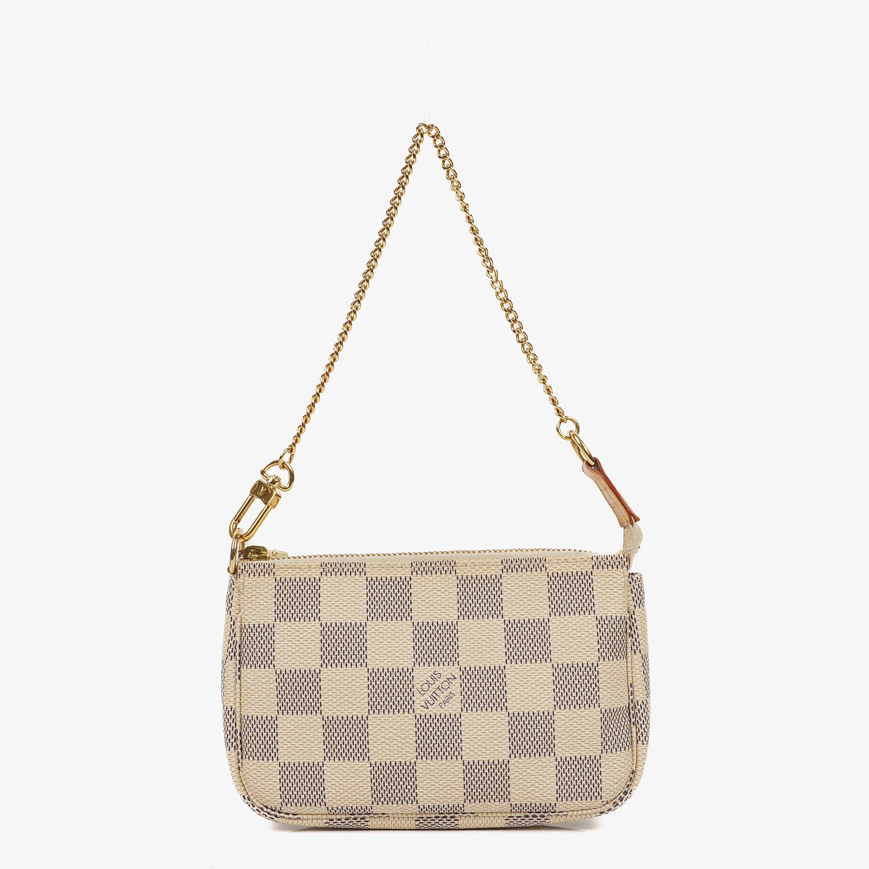 Louis Vuitton Mini Pochette Damier Azur Canvas