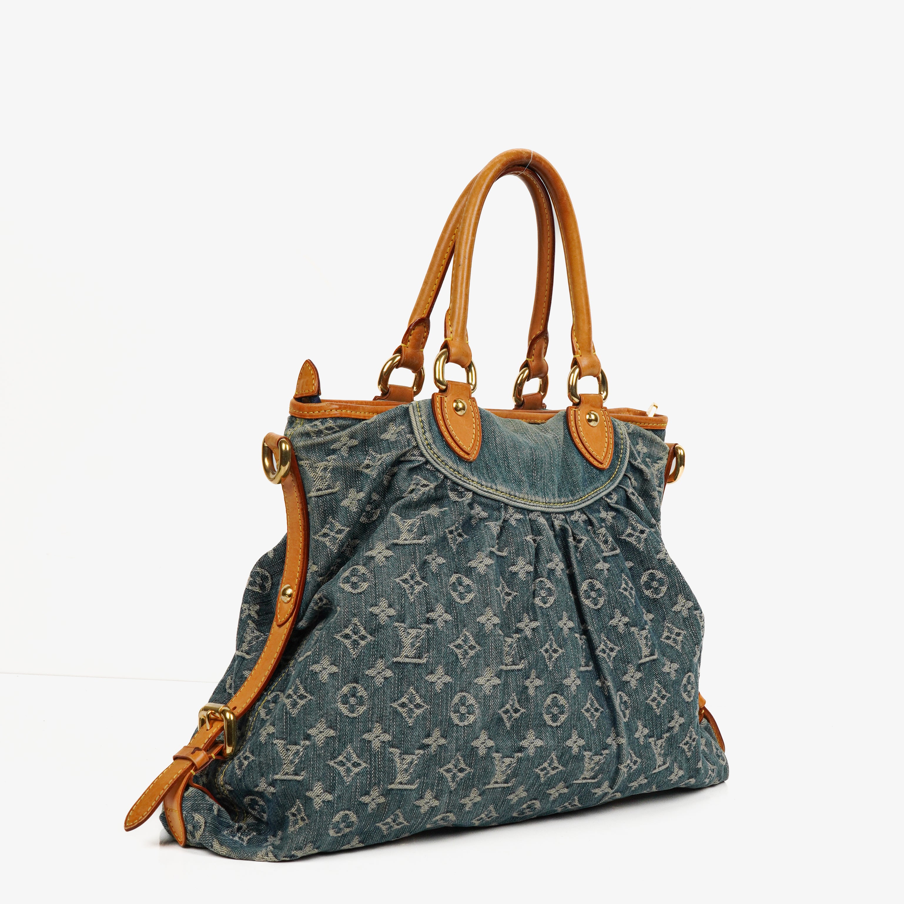 Louis Vuitton Neo Cabby GM Monogram Denim Bag