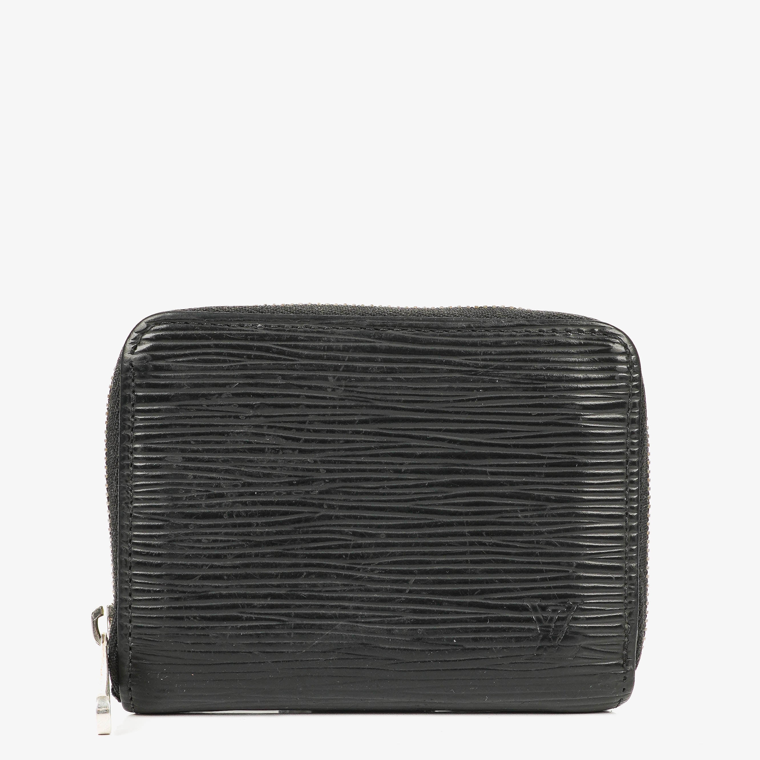 Louis Vuitton Zippy Black Epi Leather Coin Purse.