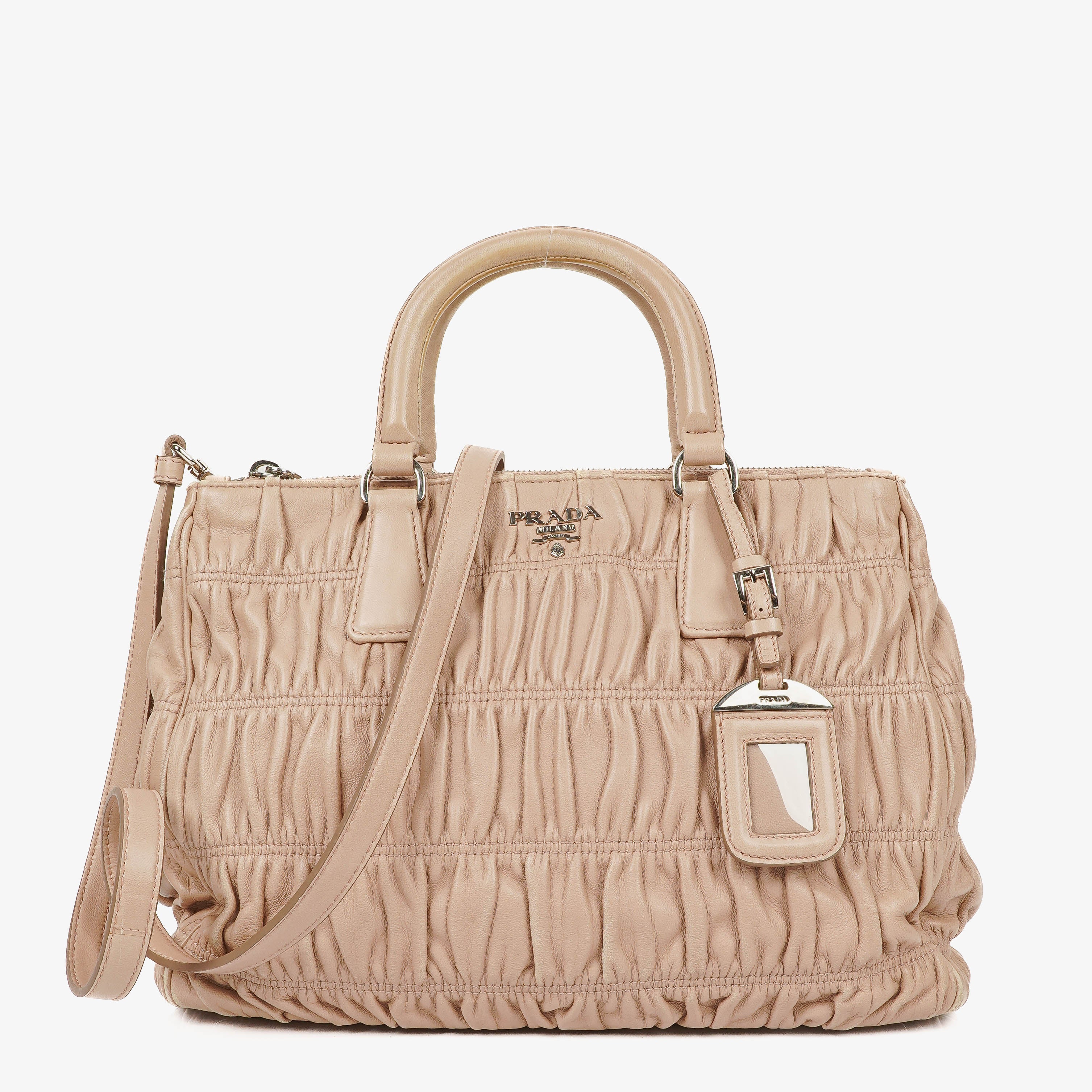 Prada Nappa Gaufre Cammeo Shoulder Bag