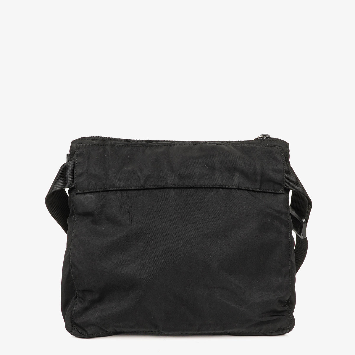 Prada Vela Sport Nero Nylon Shoulder Bag
