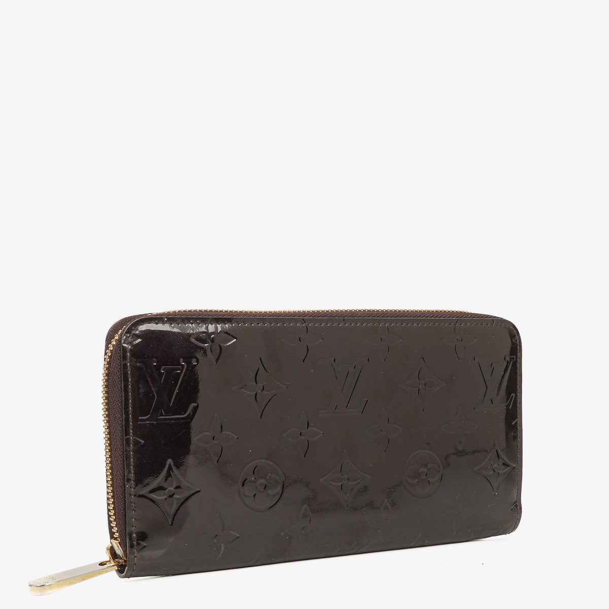 Louis Vuitton Amarante Vernis Zippy Wallet