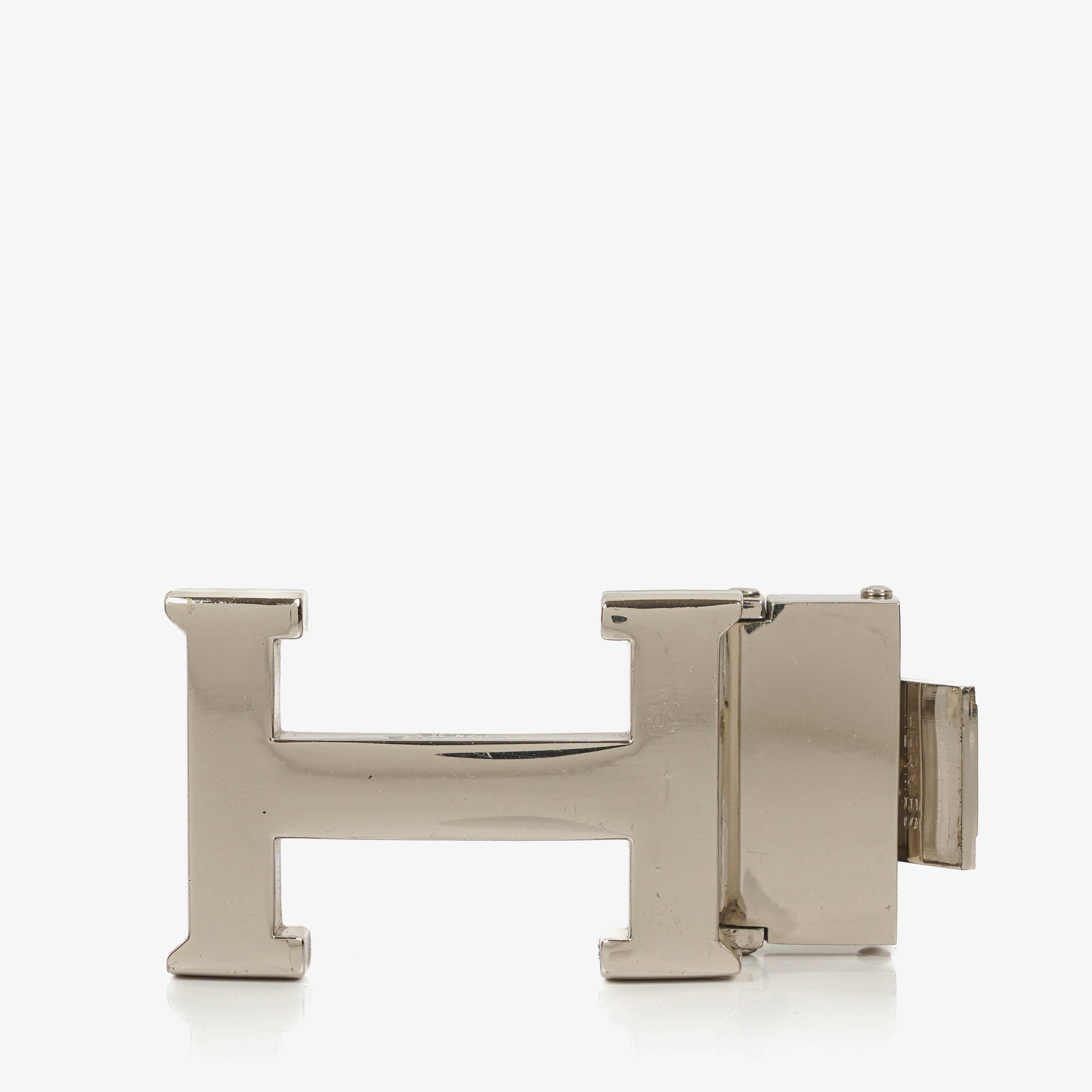 Hermes H belt buckle 
