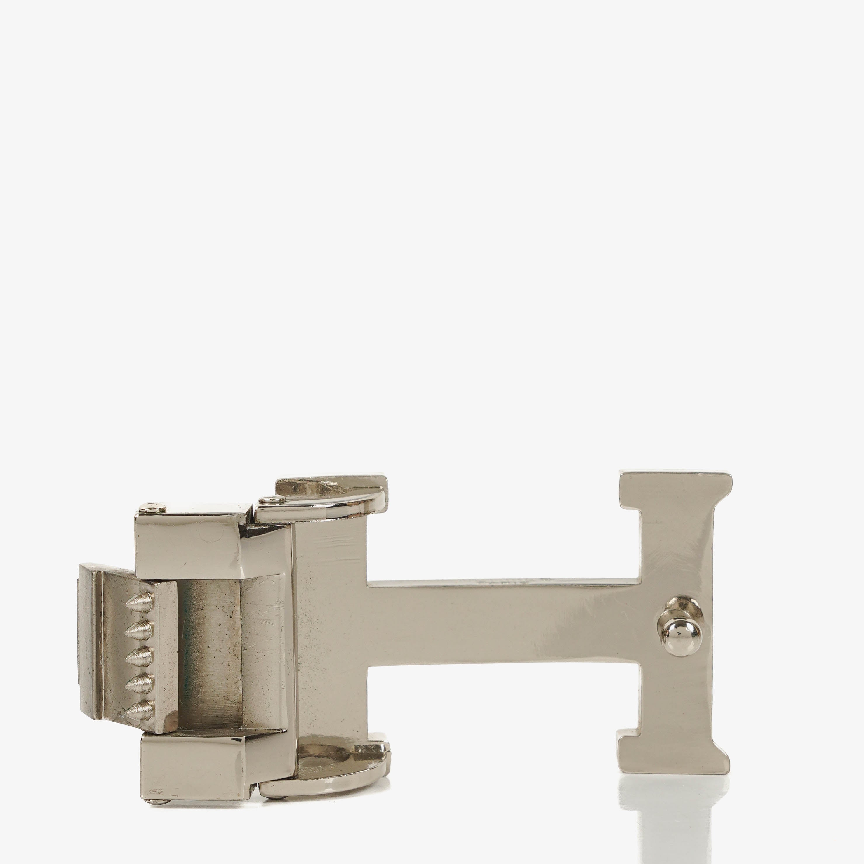Hermes H belt buckle 