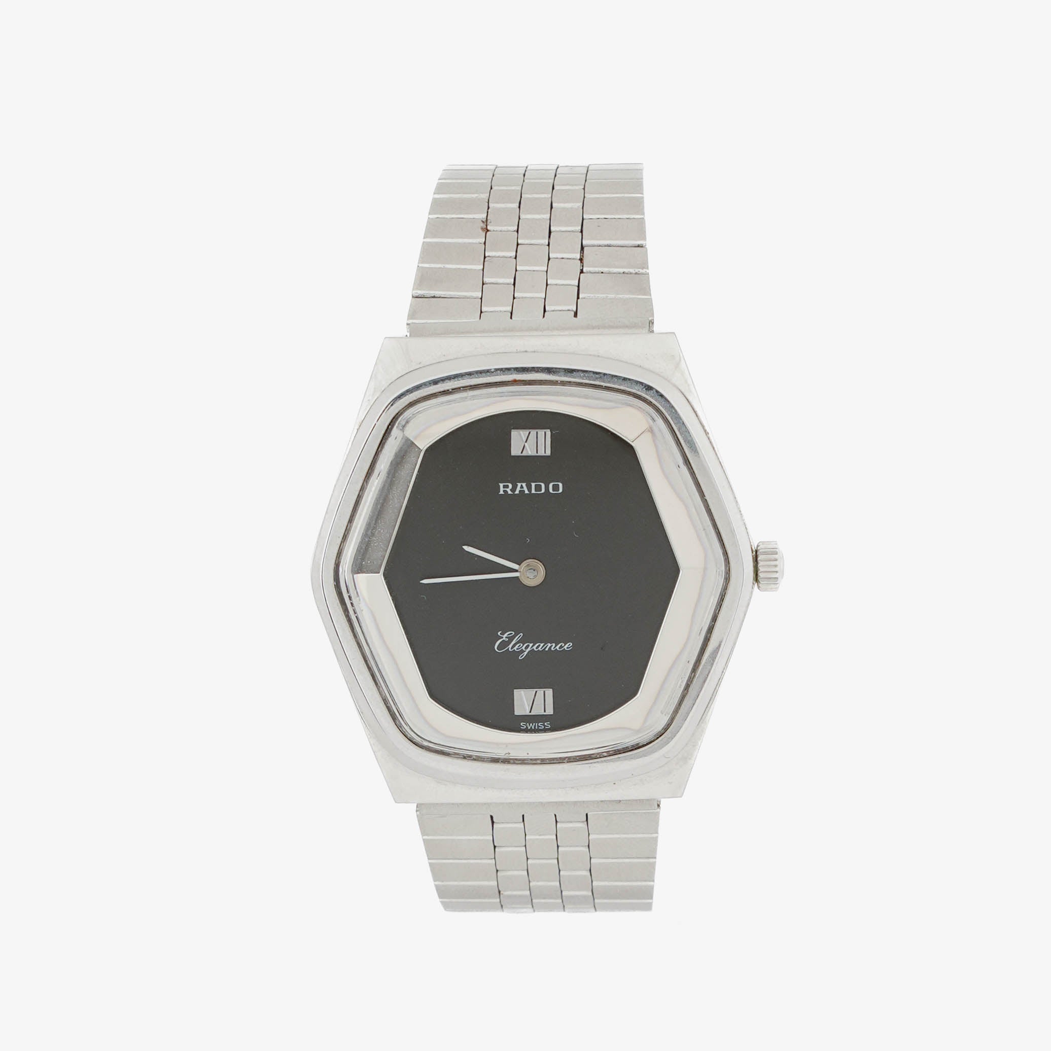 Rado Elegance Silver Toned Watch