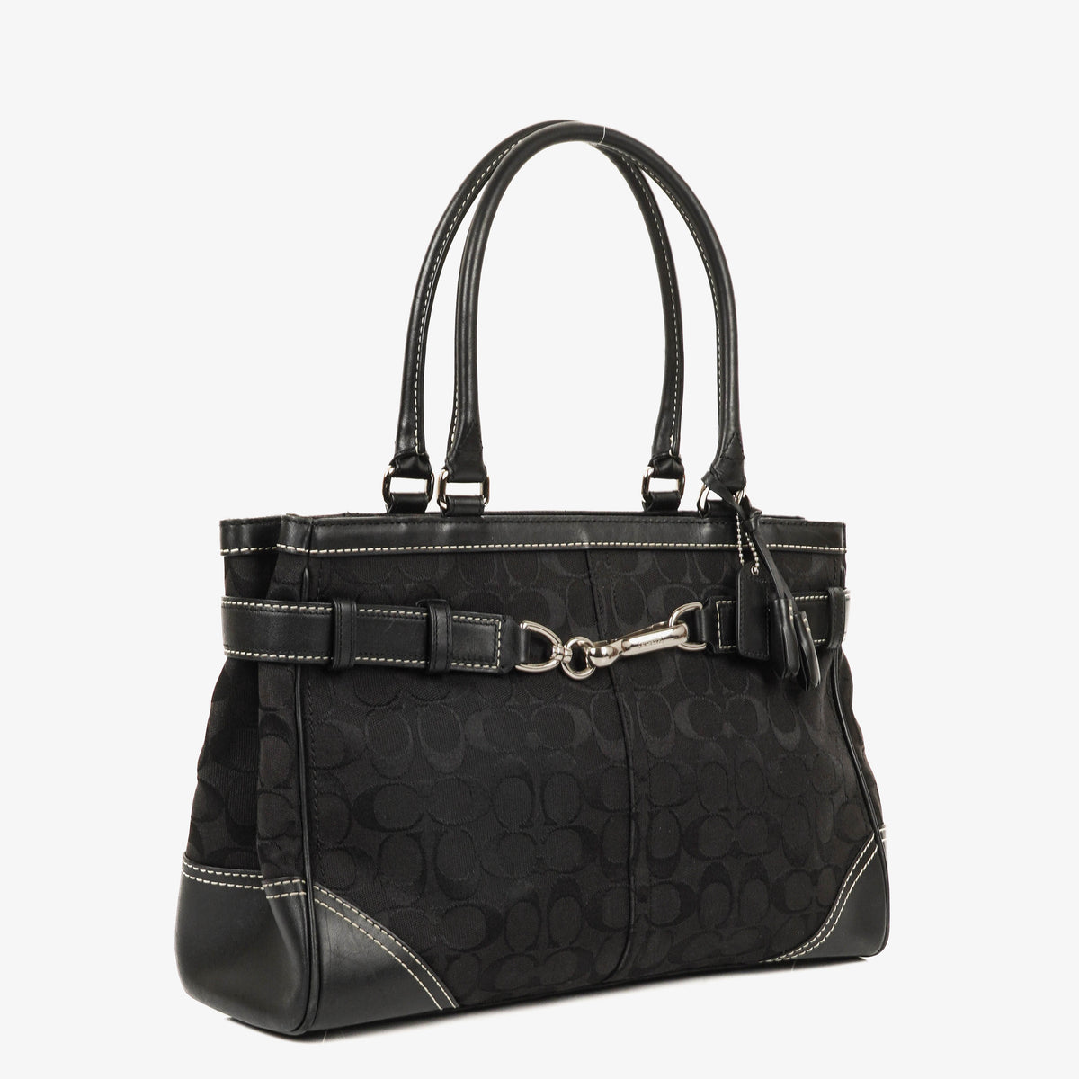 Coach Hampton Signature Canvas Bag
