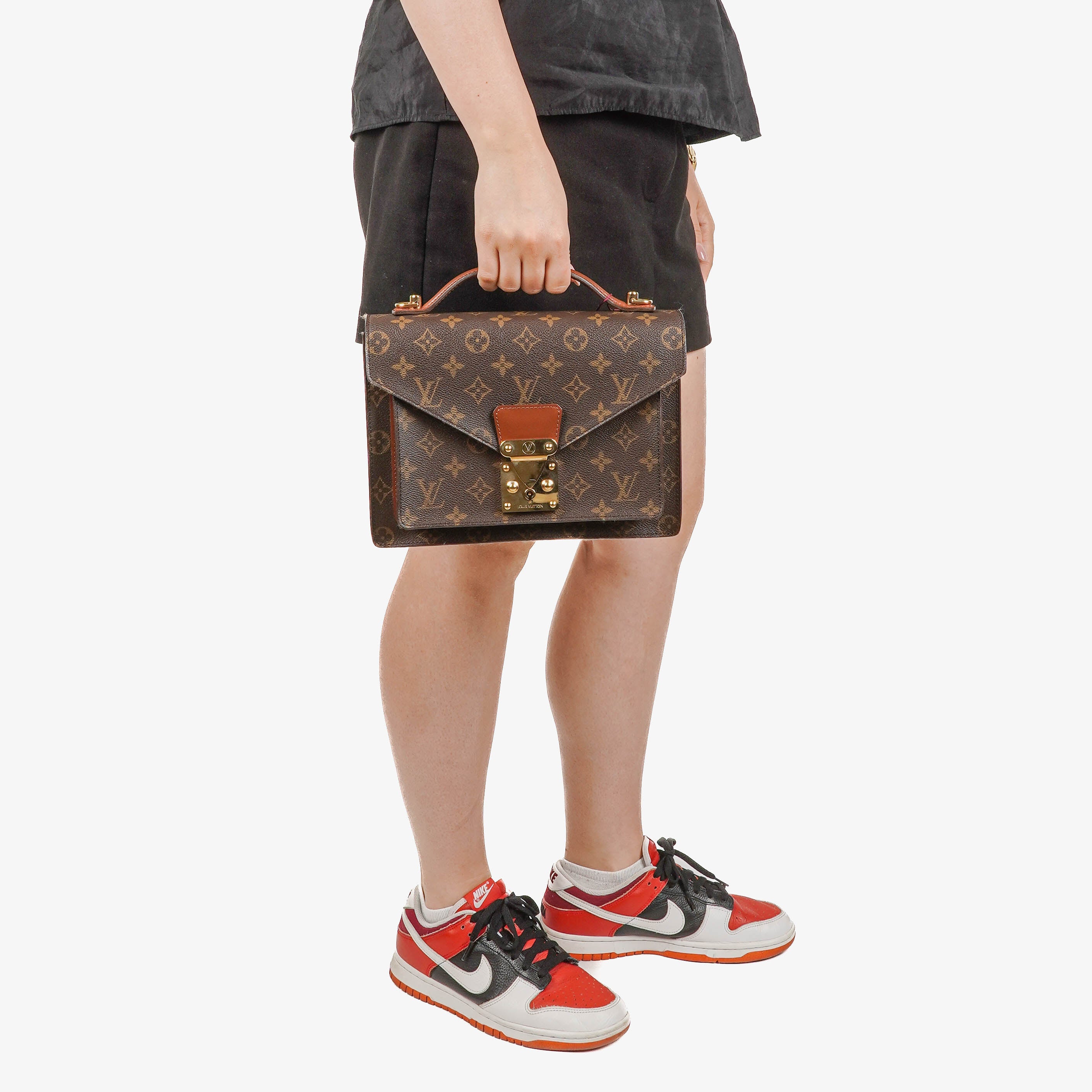 Louis Vuitton Concorde Monogram Canvas Bag