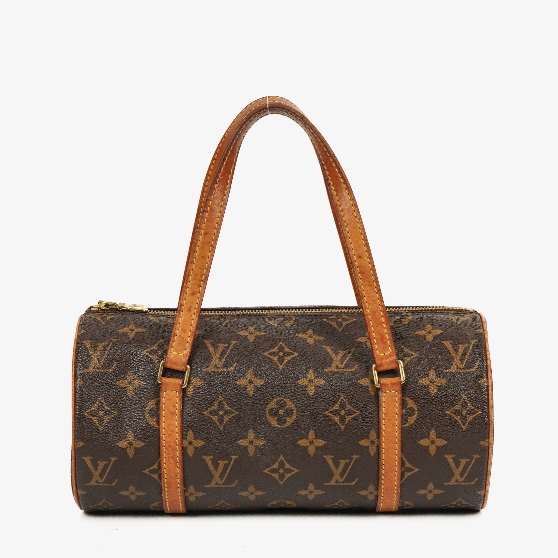 Louis Vuitton Papillon 25 Vintage Monogram Canvas Handbag