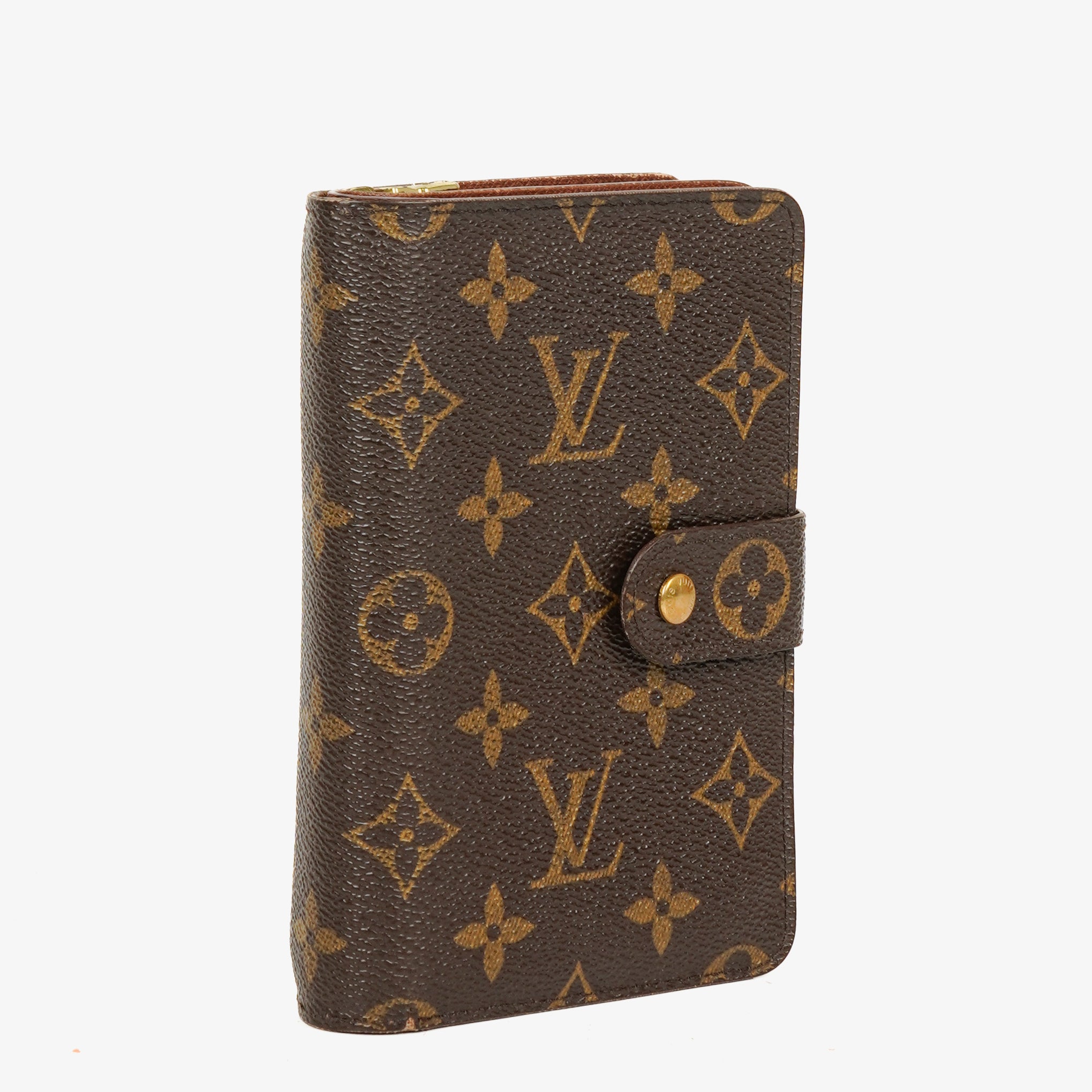 Louis Vuitton Monogram Canvas Compact Zippy Wallet