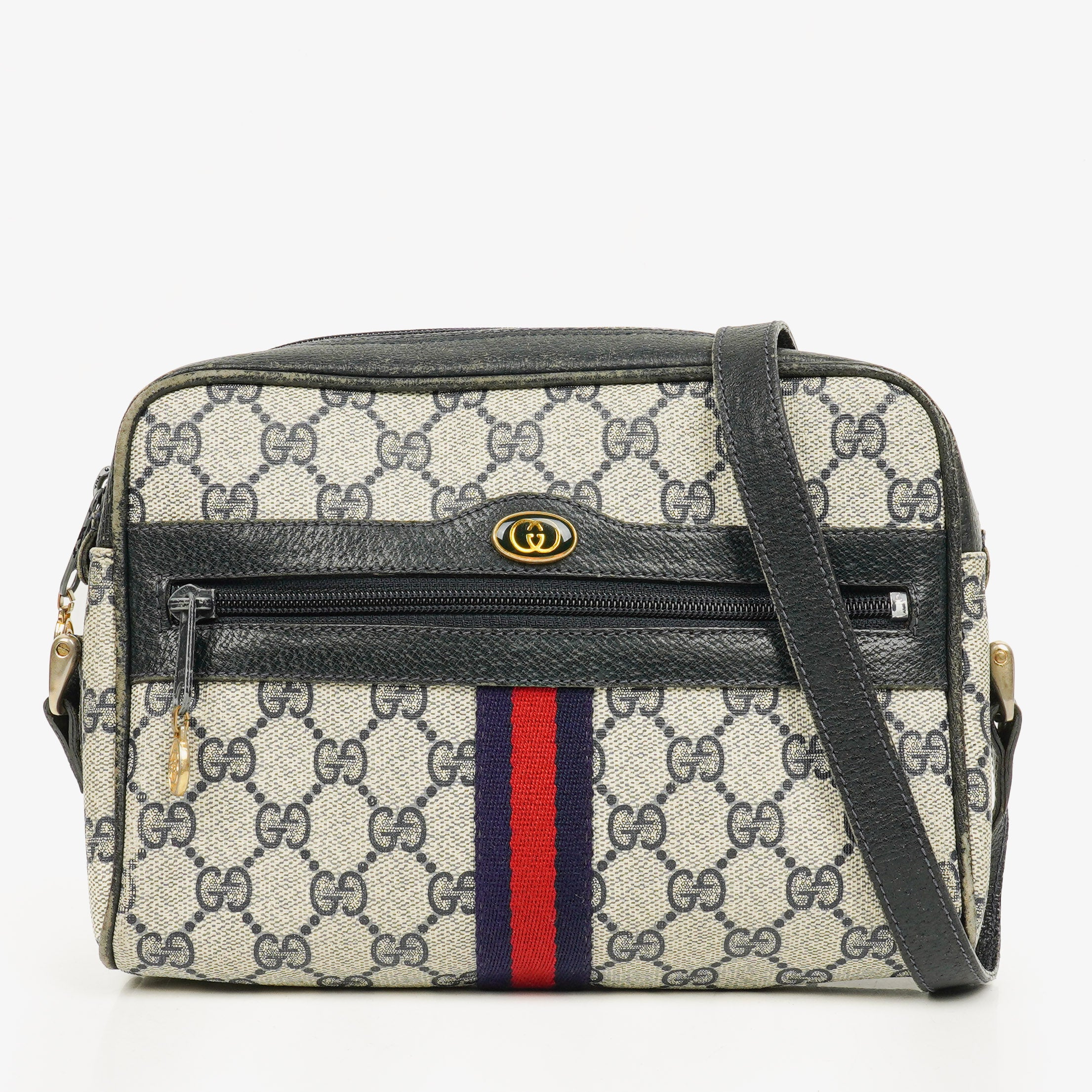 Gucci Ophidia GG Supreme Sherry Line Shoulder Bag