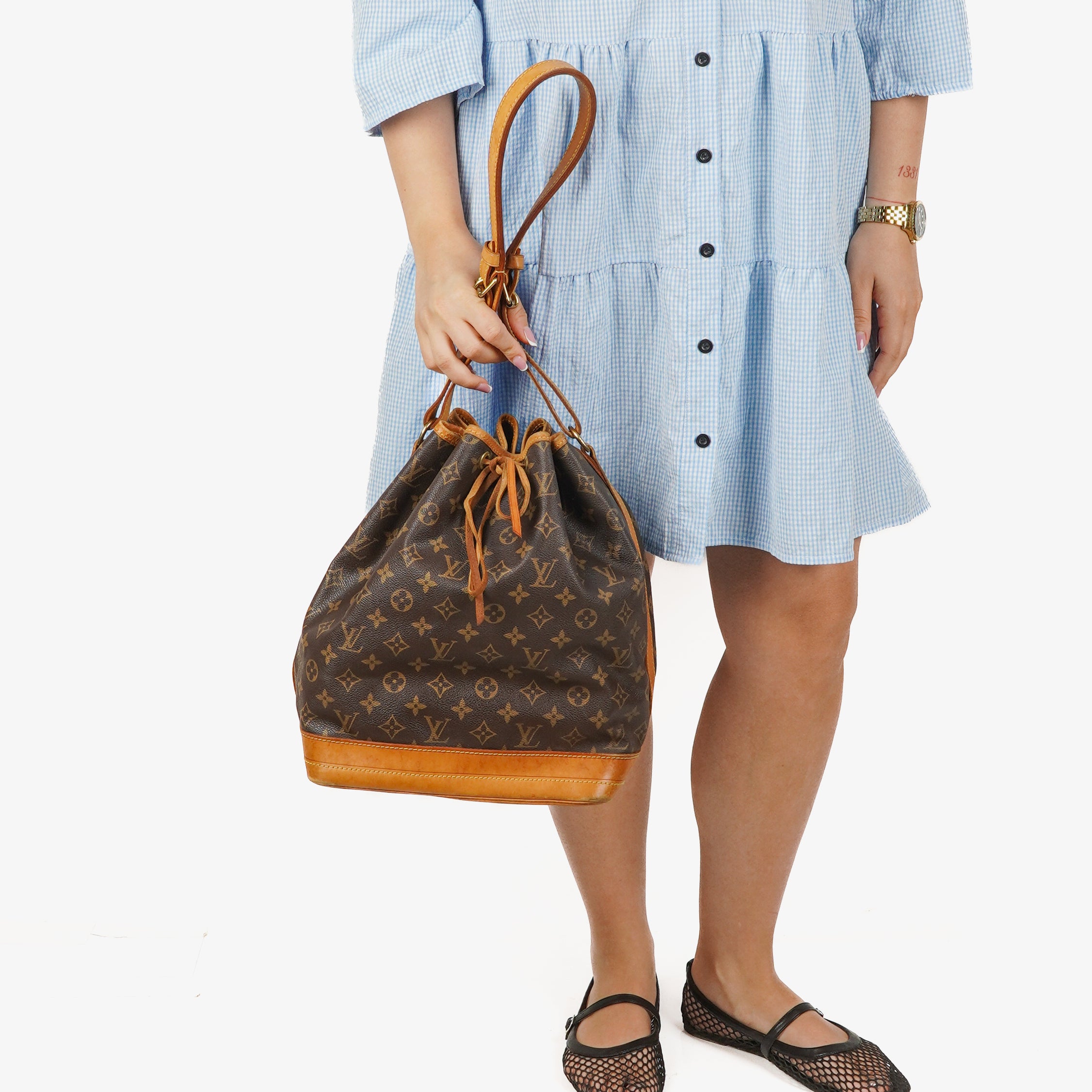 Louis Vuitton Noe Grande GM Monogram Canvas Shoulder Bag