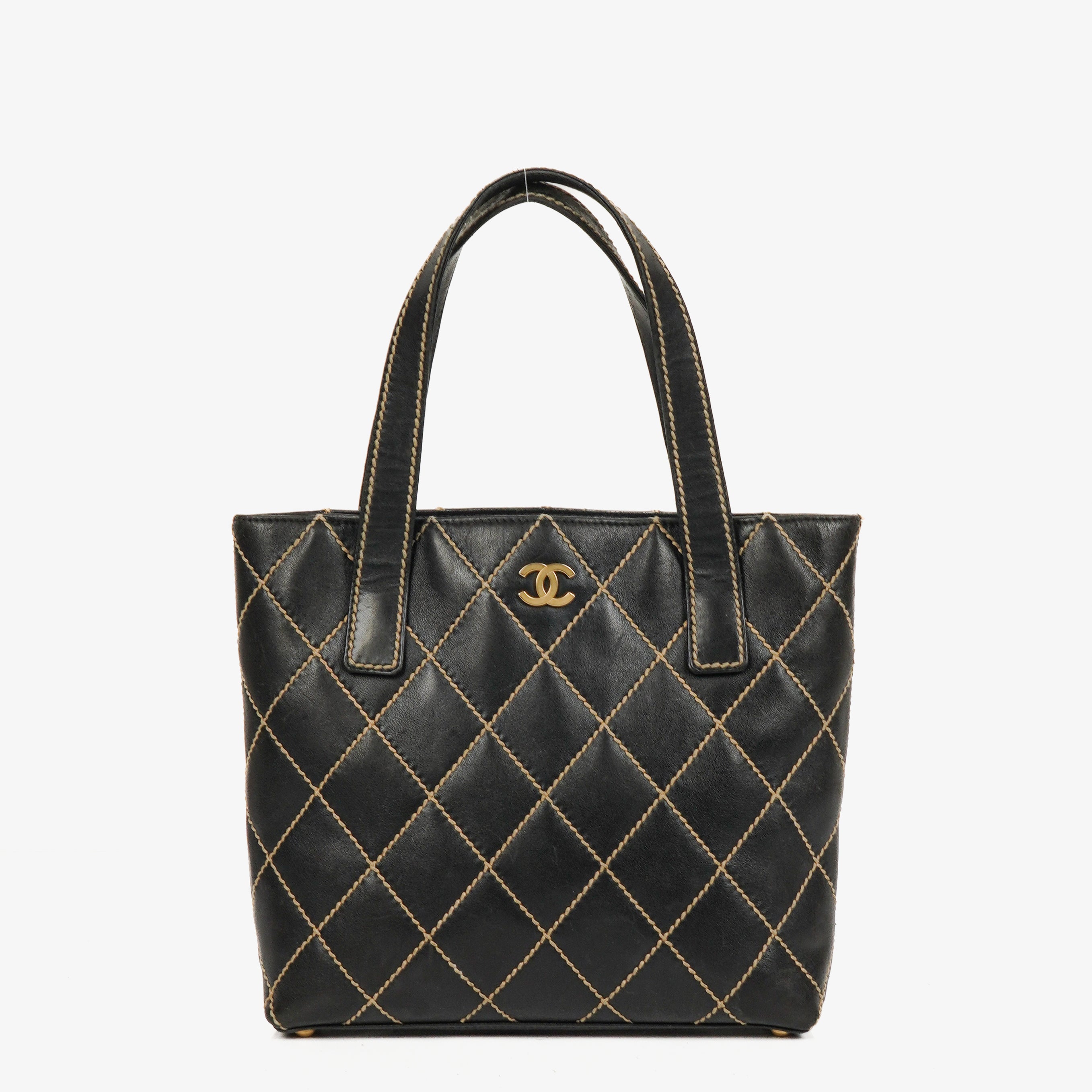 Chanel Wild Stich Calfskin Tote Bag