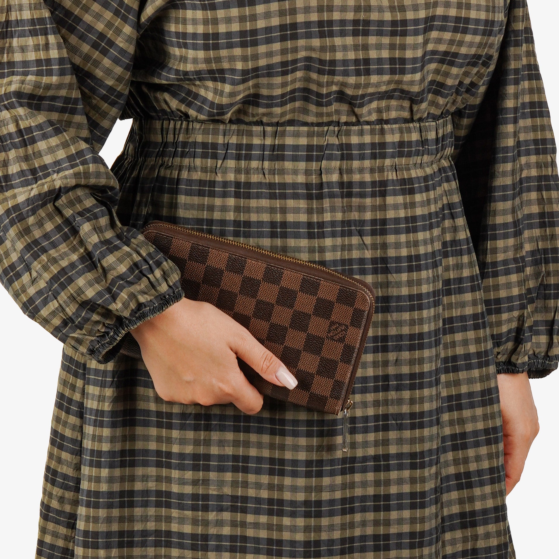Louis Vuitton Damier Ebene Zippy Organizer Wallet