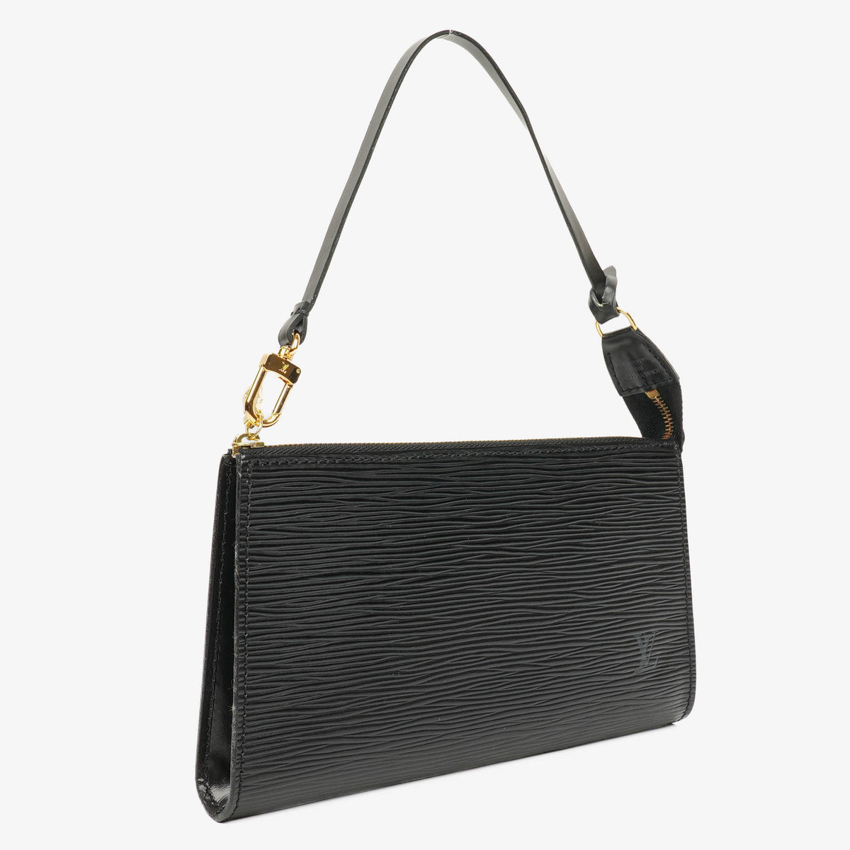 Louis Vuitton Epi Pochette Accessories Black Bag