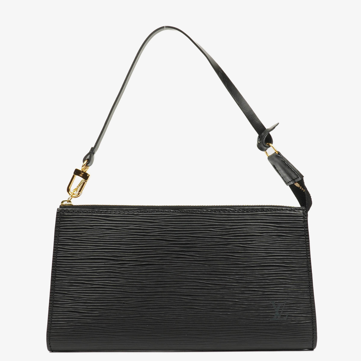 Louis Vuitton Epi Pochette Accessories Black Bag
