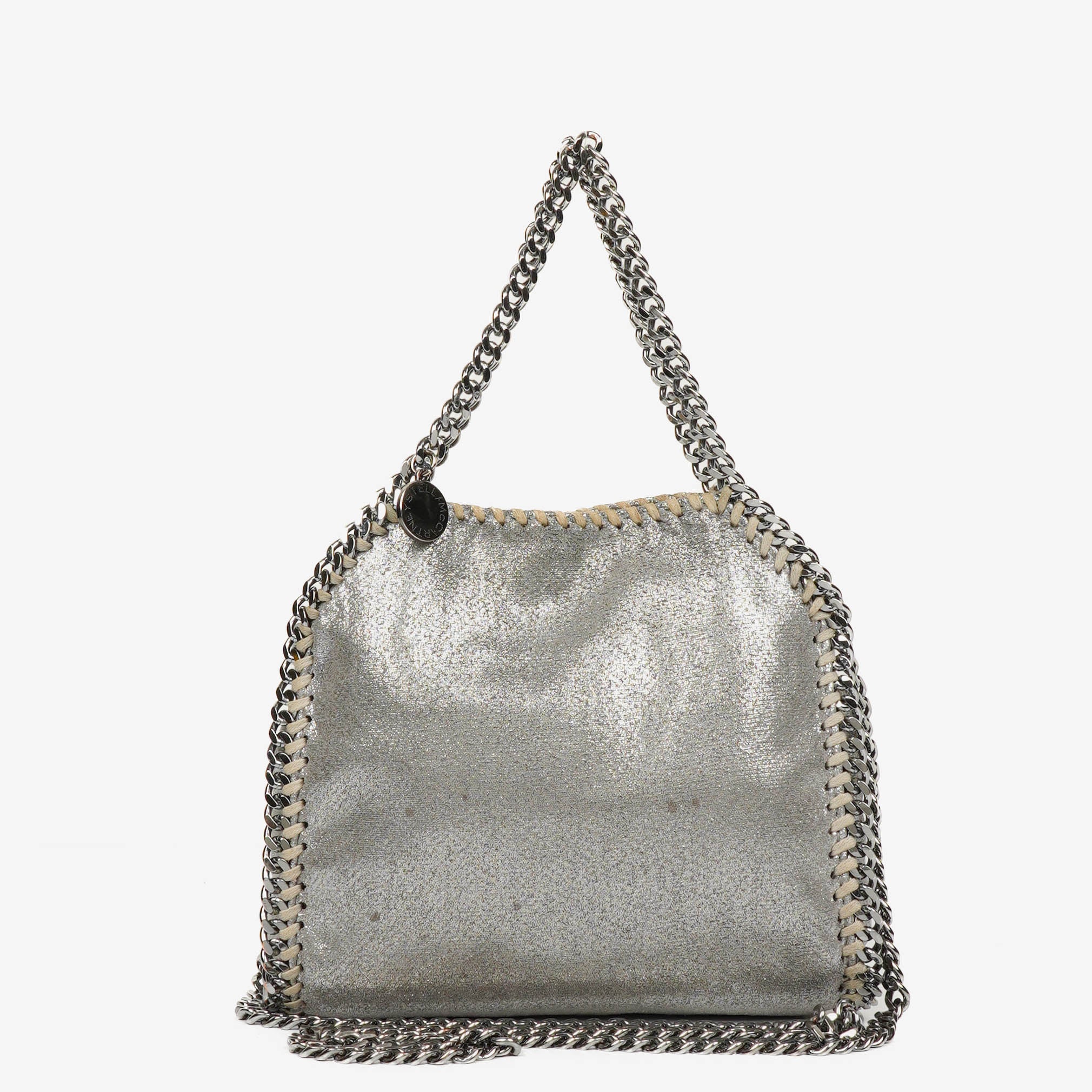 Stella McCartney Falabella Tiny Tote Vegan Shaggy Deer Bag