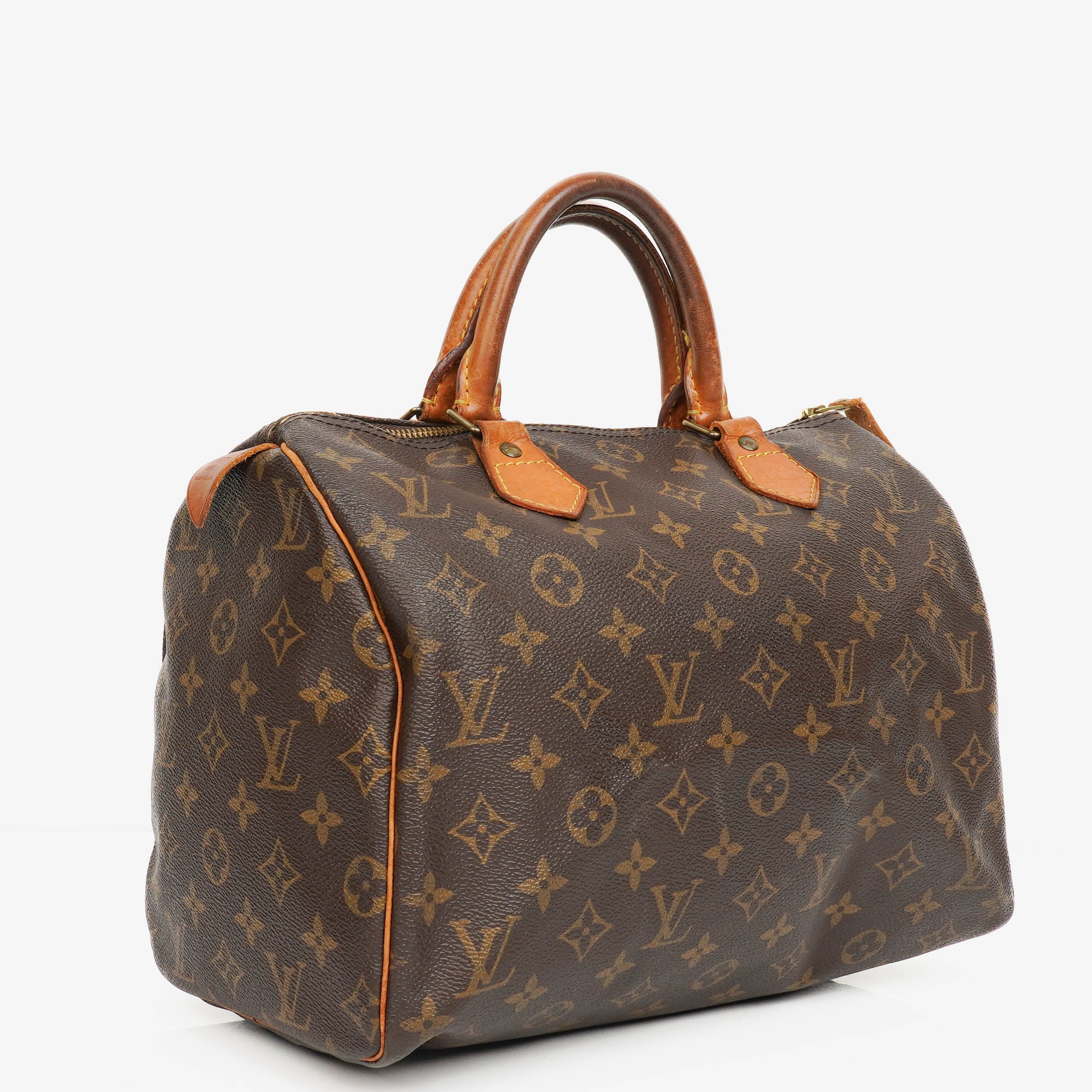 Louis Vuitton Speedy 30 Monogram Canvas Handbag