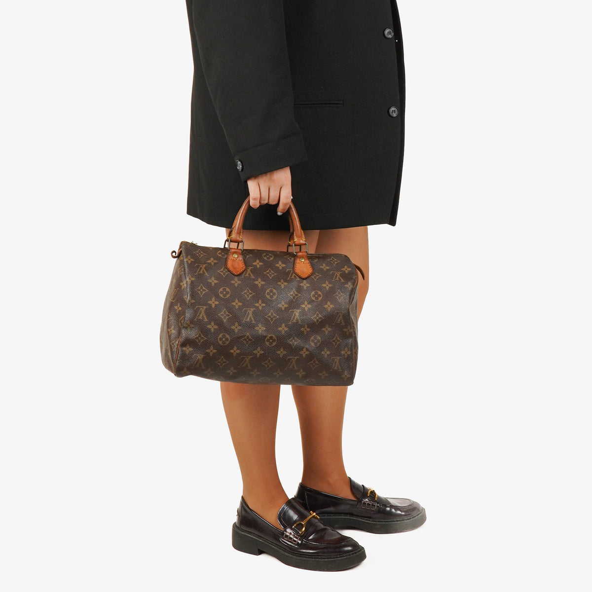 Louis Vuitton Speedy 30 Monogram Canvas Handbag
