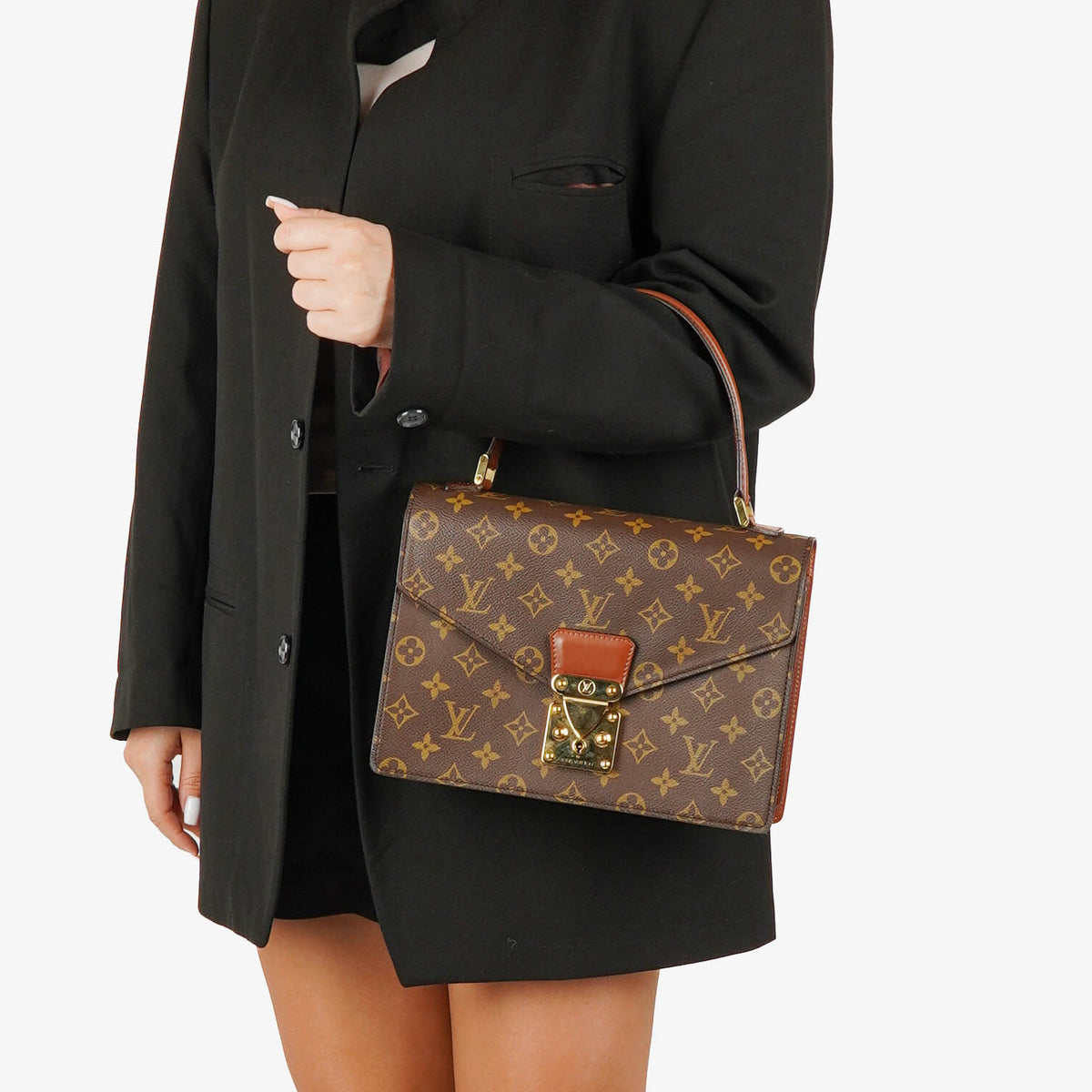 Louis Vuitton Concorde Monogram Canvas Bag