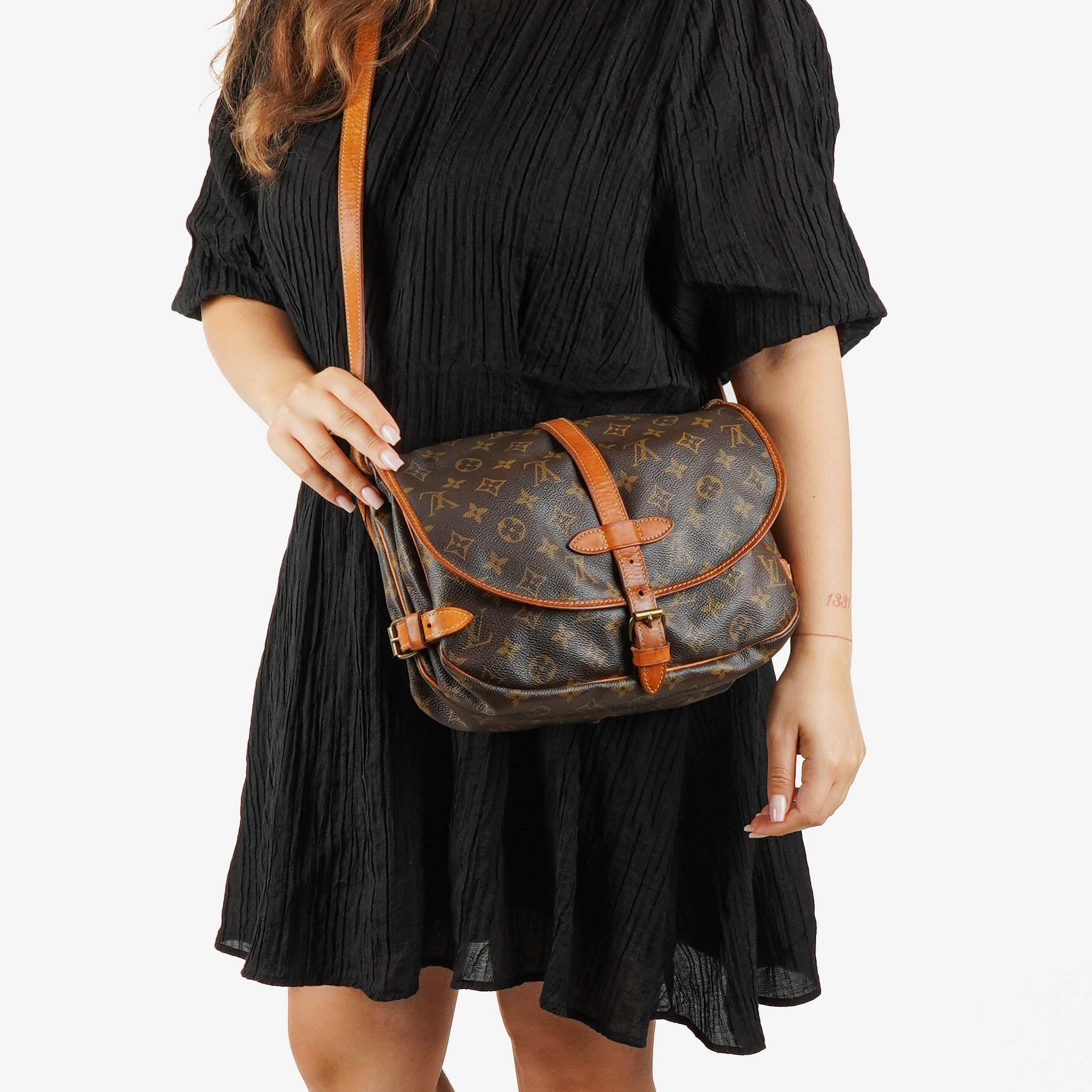 Louis Vuitton Saumur Monogram Canvas 25 Bag