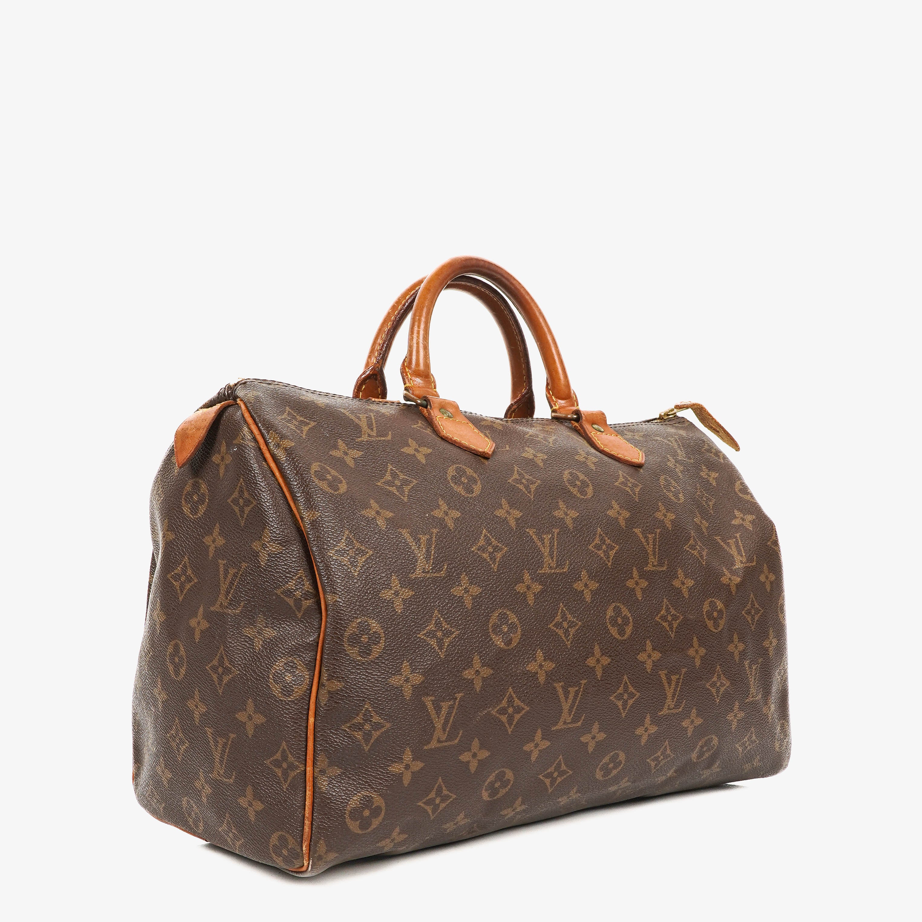 Louis Vuitton Speedy 35 Monogram Canvas Handbag