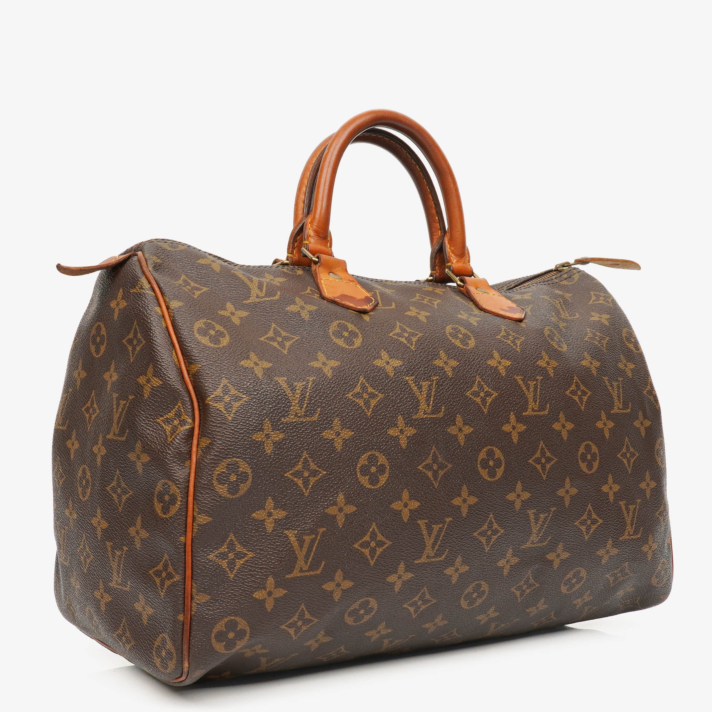 Louis Vuitton Speedy 35 Monogram Canvas Handbag