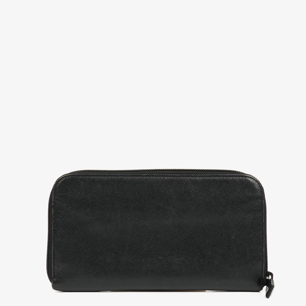 Prada Black Tessuto City Leather Wallet