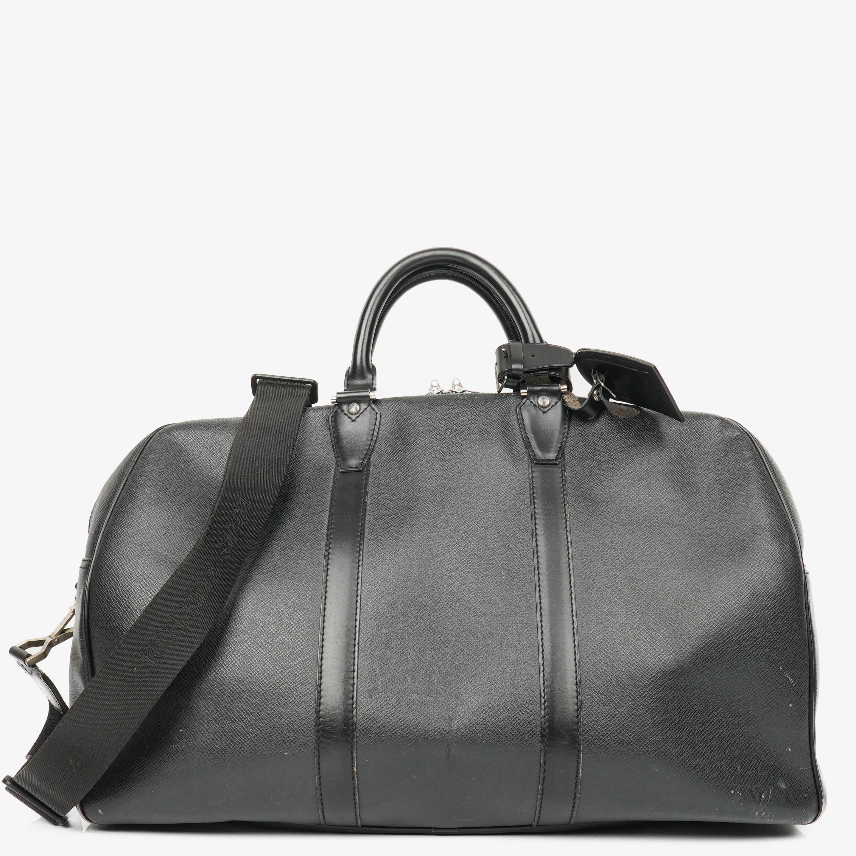 Louis Vuitton Grey Taiga Leather Kendall Keepall Bag