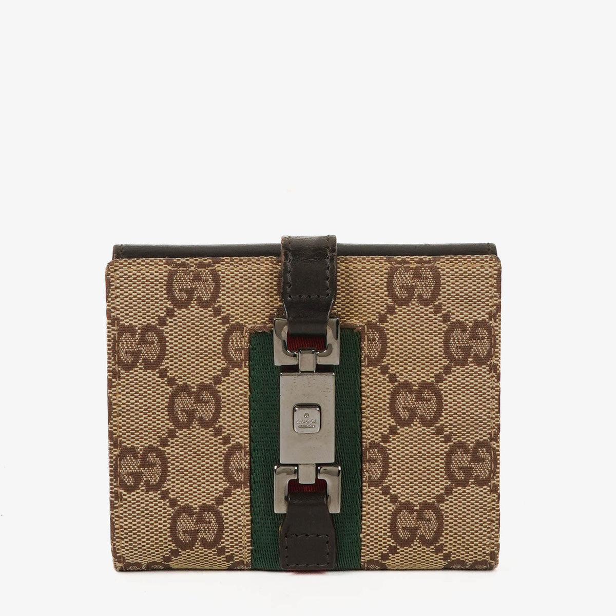 Gucci Jackie GG Canvas Wallet