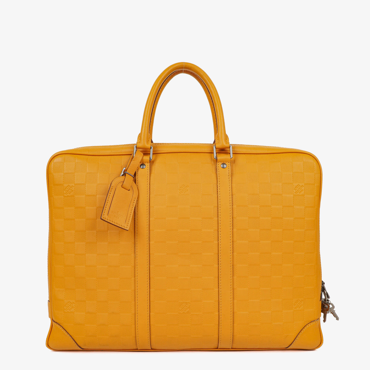 Louis Vuitton Porte-Documents Voyage Solar Damier Infini Leather Briefcase