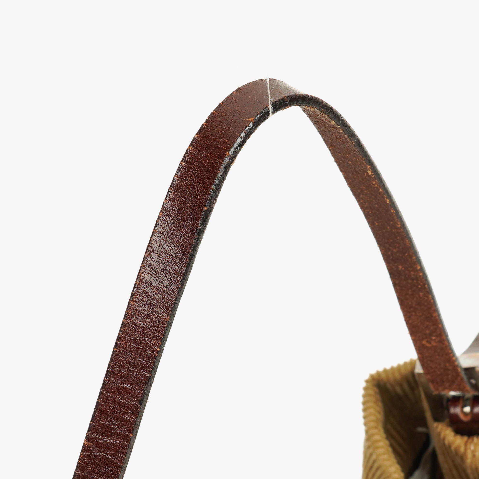 Fendi Corduroy Shoulder Bag