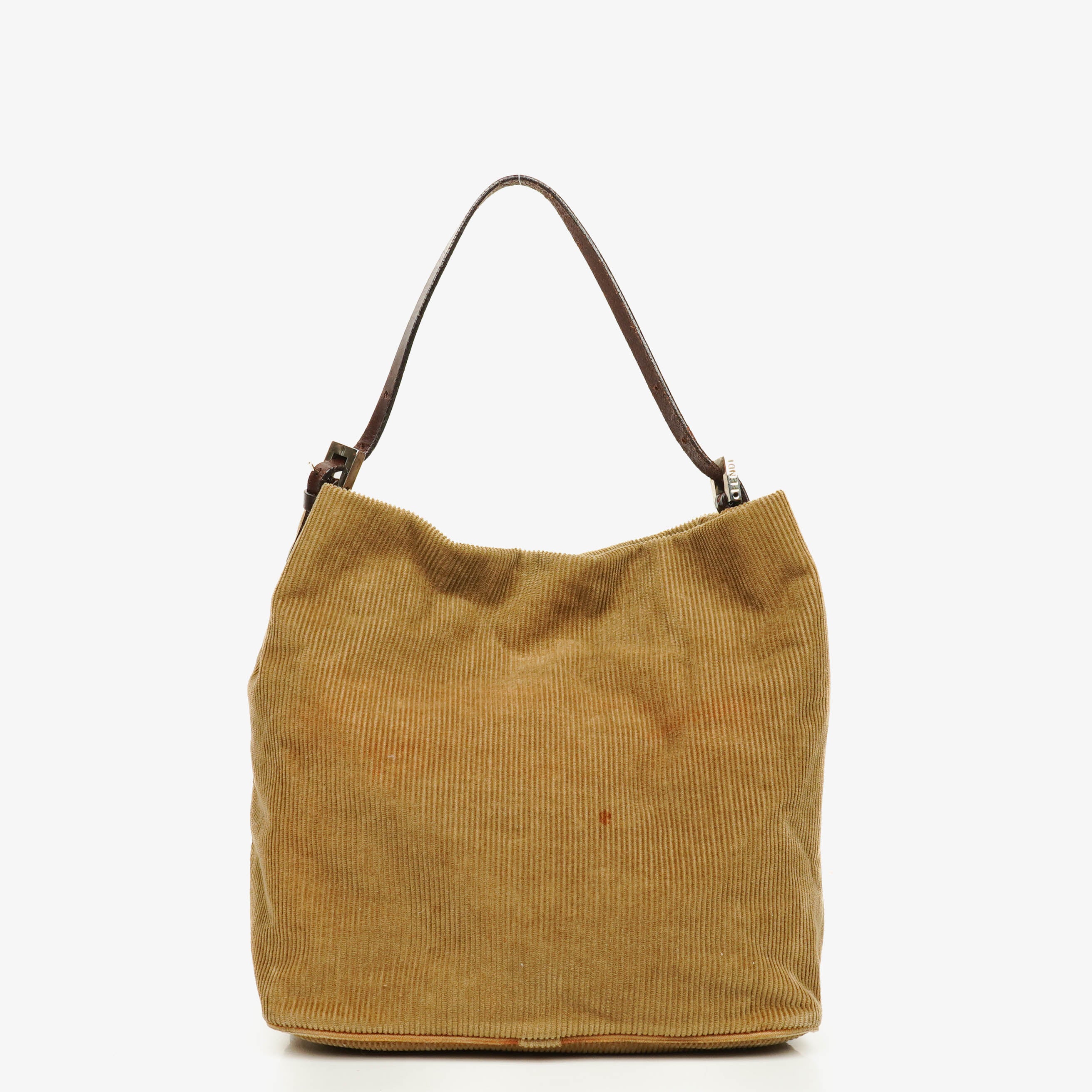 Fendi Corduroy Shoulder Bag