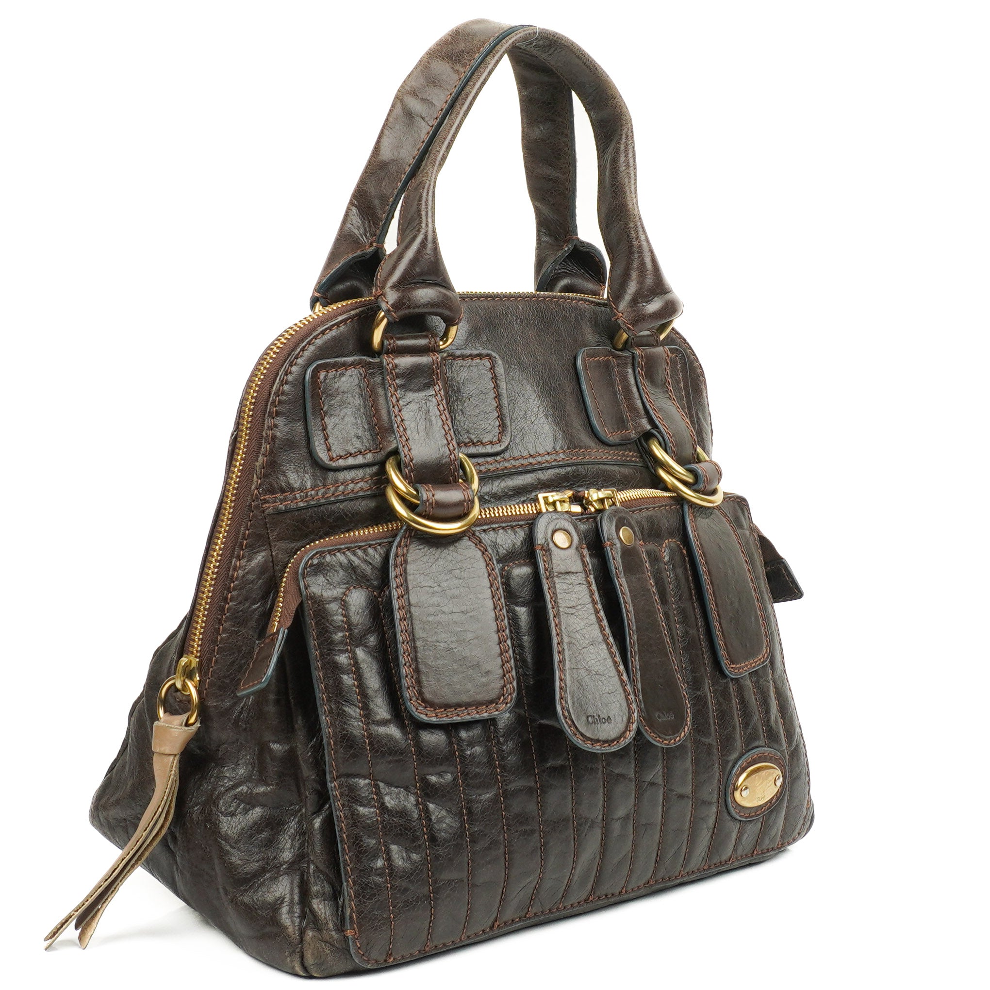 Chloe Classic Bay Brown Handbag