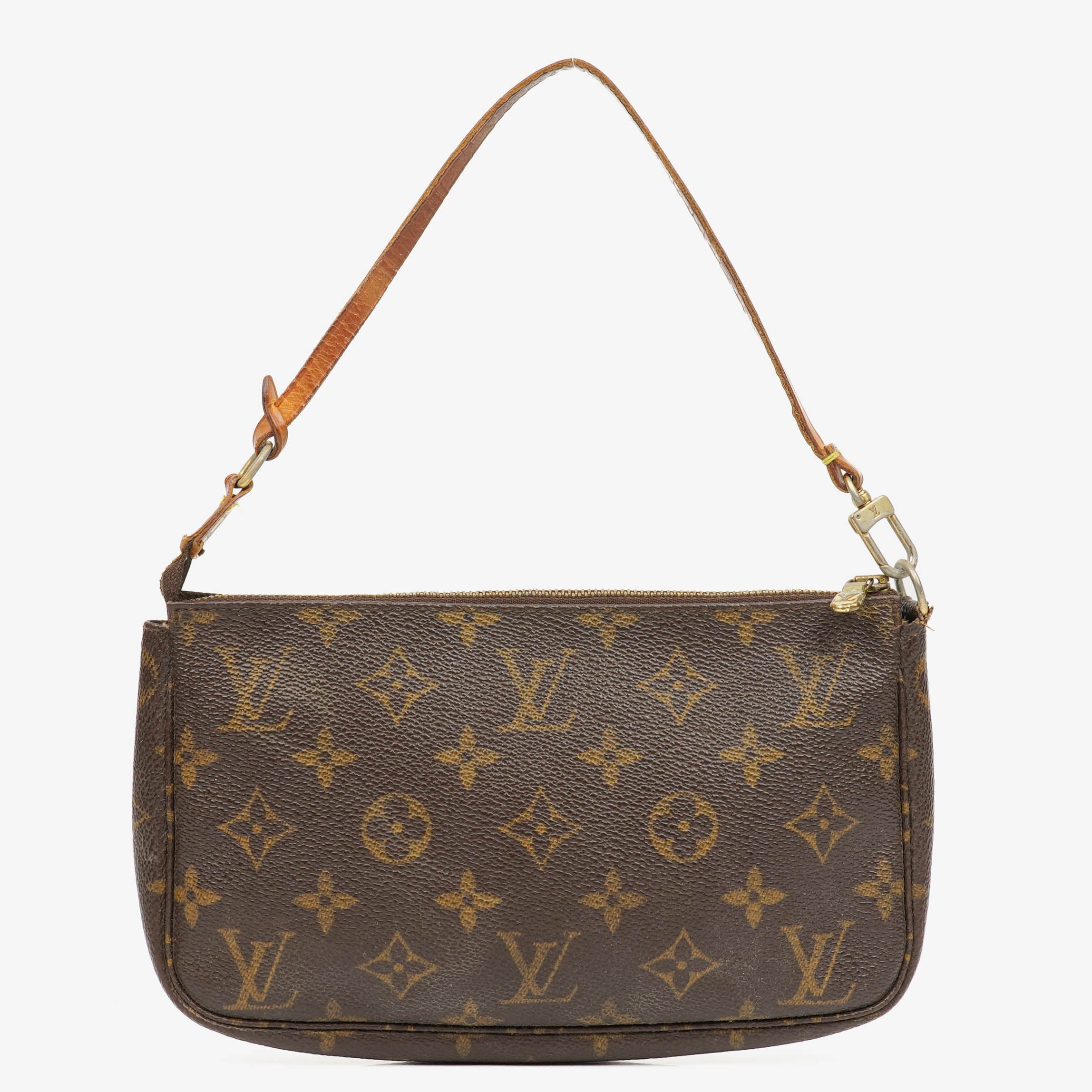 Louis Vuitton Pochette Accessoires Monogram Canvas Clutch Handbag