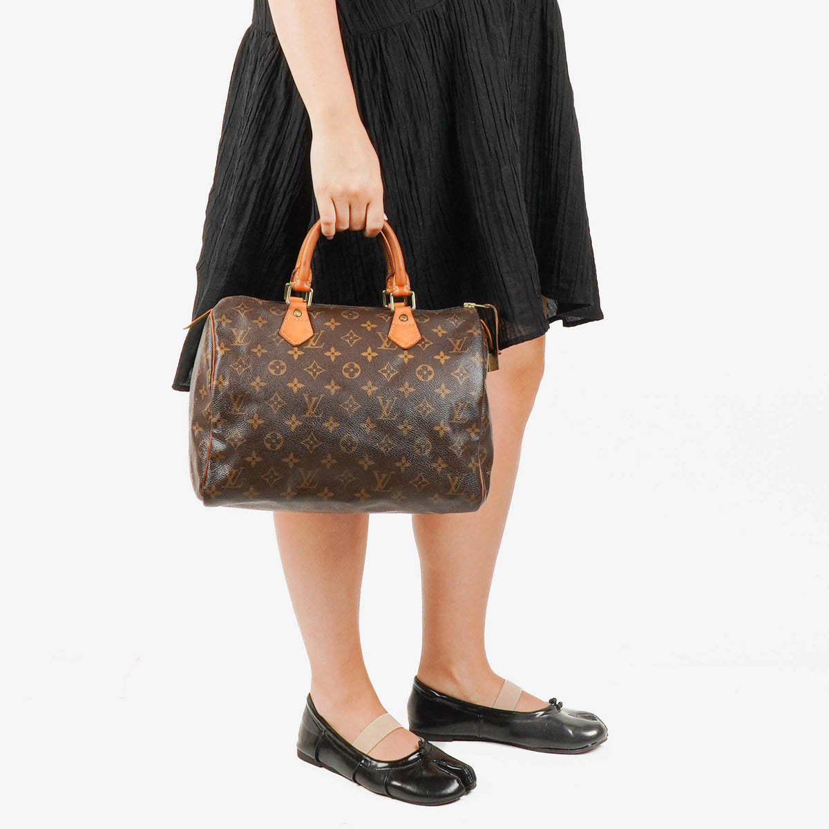 Louis Vuitton Speedy 30 Monogram Canvas Handbag