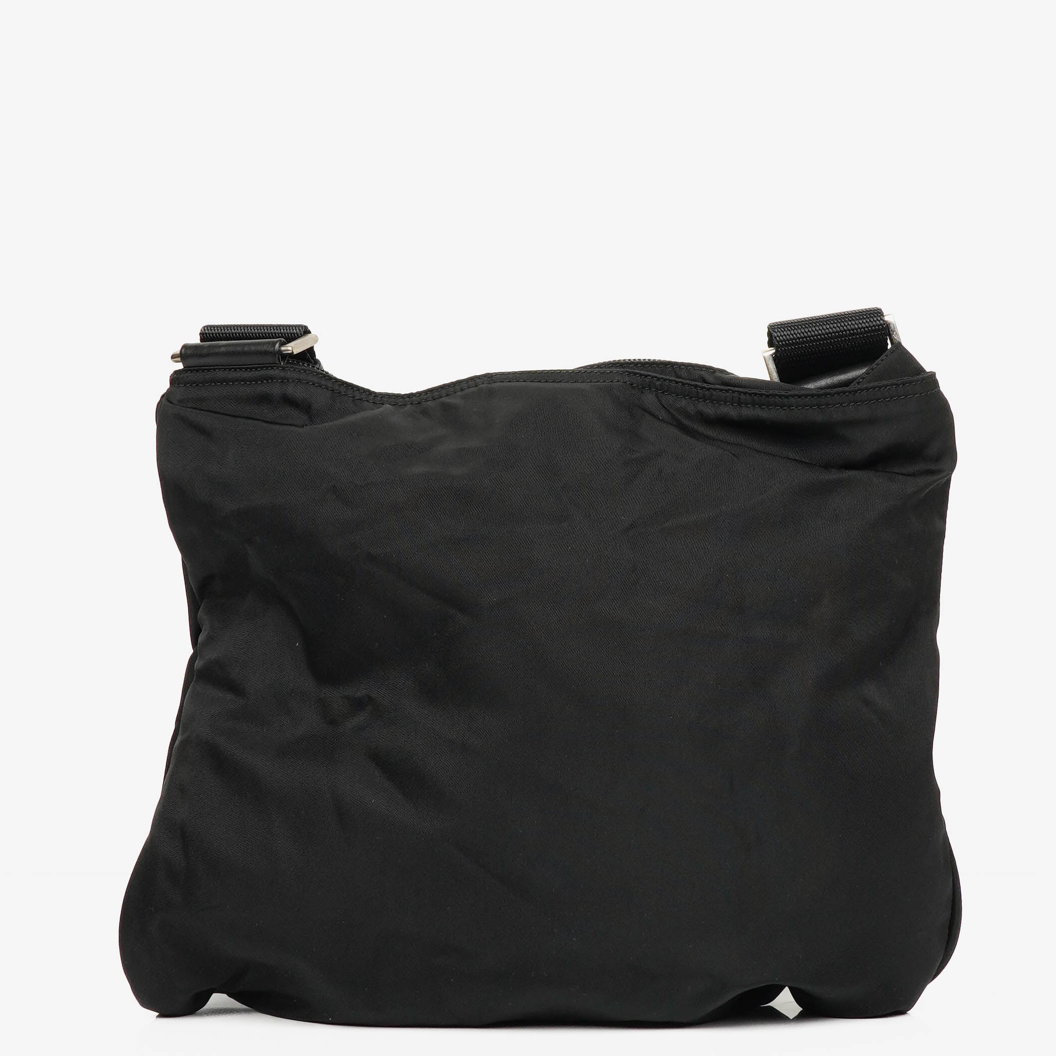 Prada Vela Sport Black Nylon Crossbody Bag