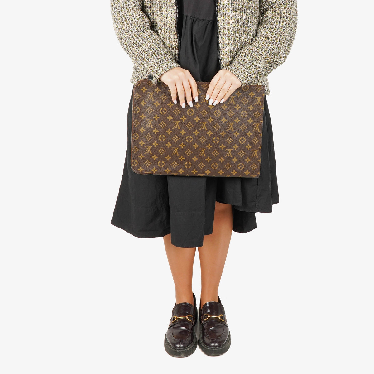 Louis Vuitton Monogram Canvas Poche Documents Portfolio Case