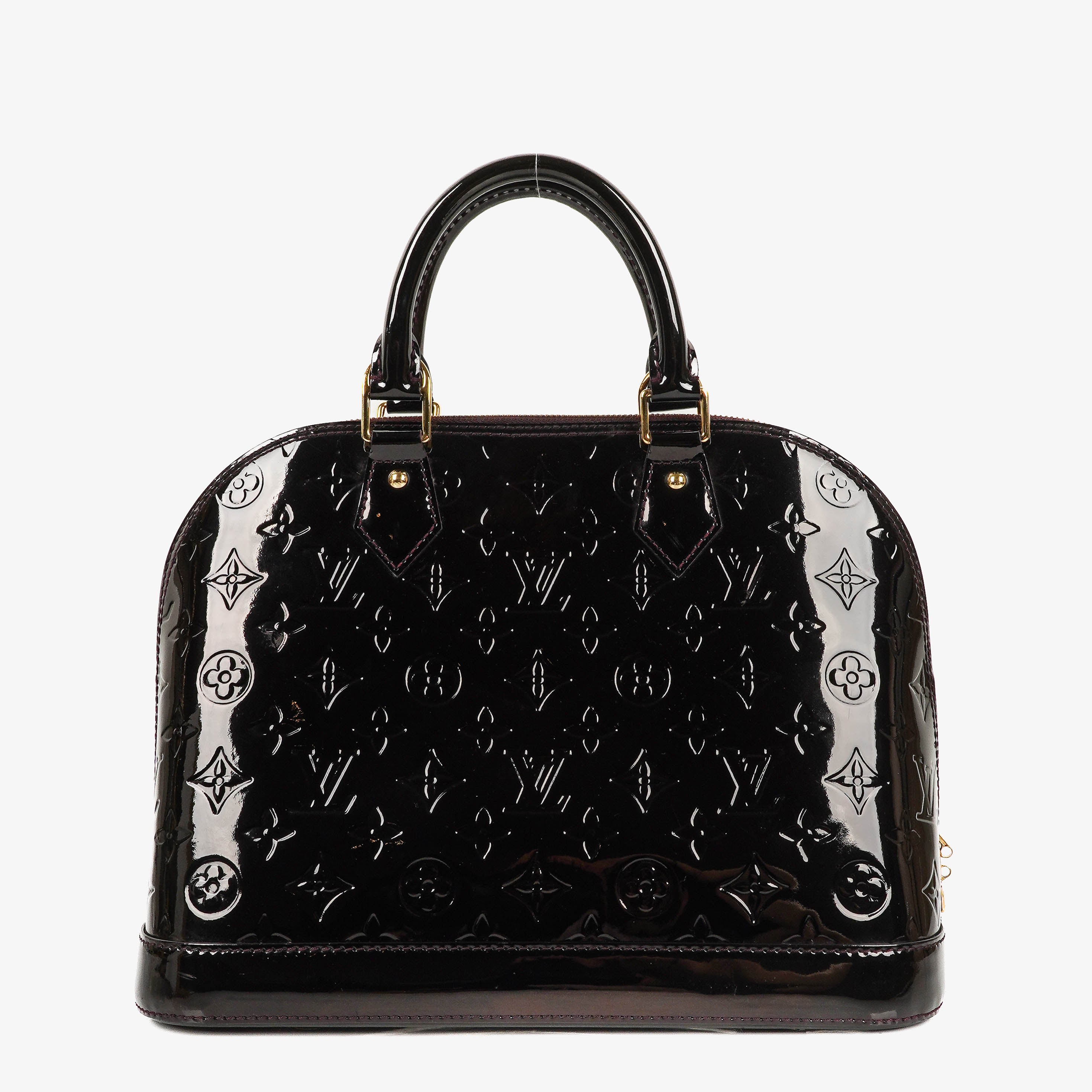 Louis Vuitton Alma GM Monogram Vernis Leather Handbag